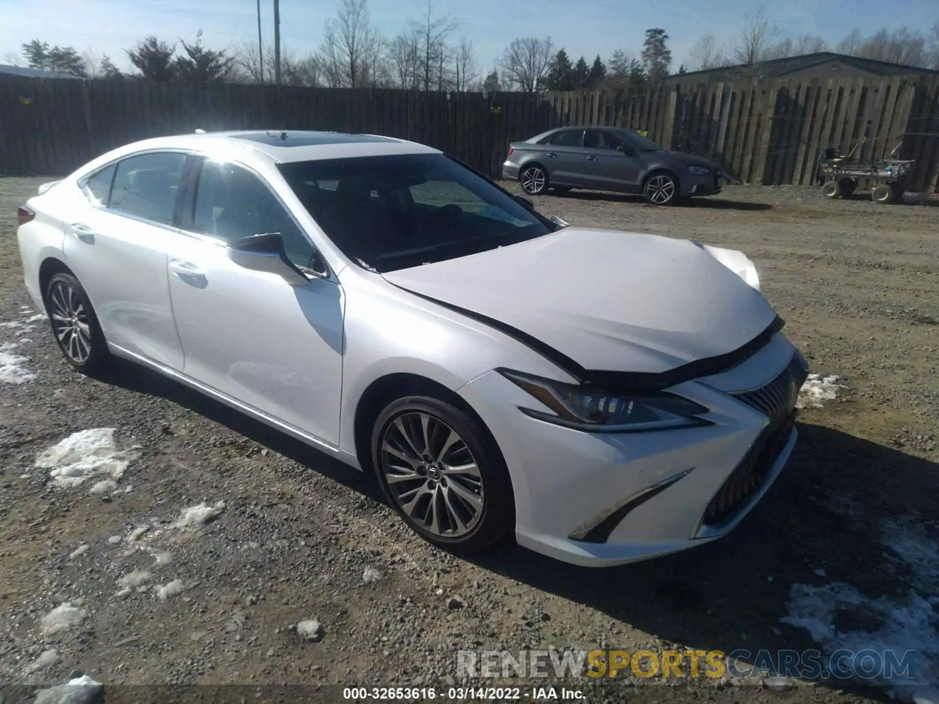 1 Photograph of a damaged car 58AD11D17MU005772 LEXUS ES 2021