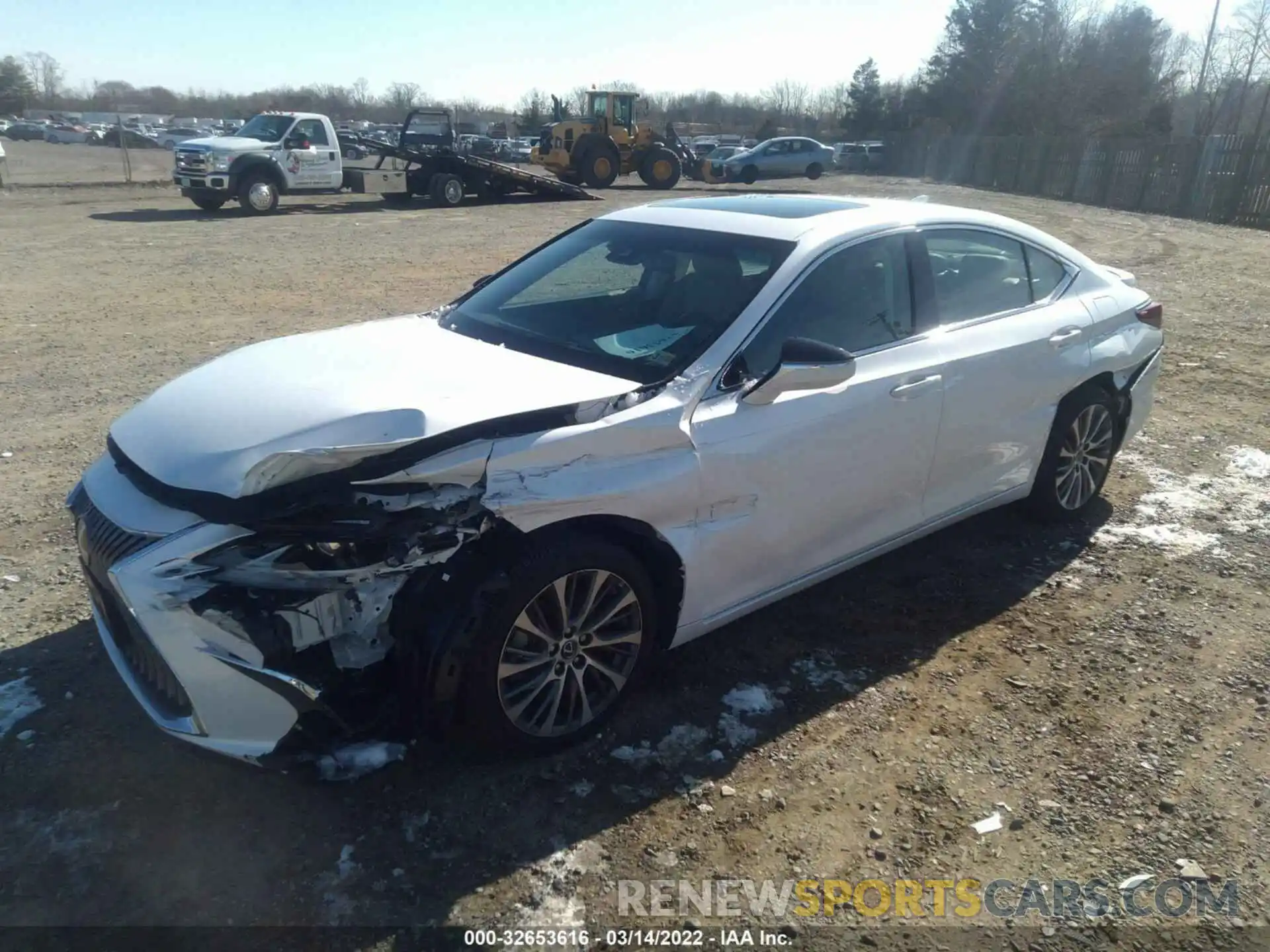 2 Photograph of a damaged car 58AD11D17MU005772 LEXUS ES 2021