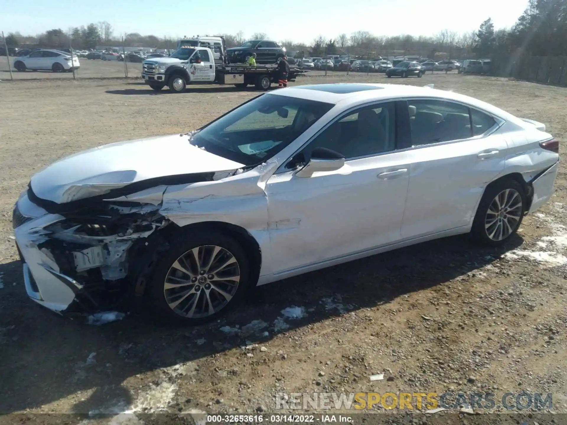 6 Photograph of a damaged car 58AD11D17MU005772 LEXUS ES 2021