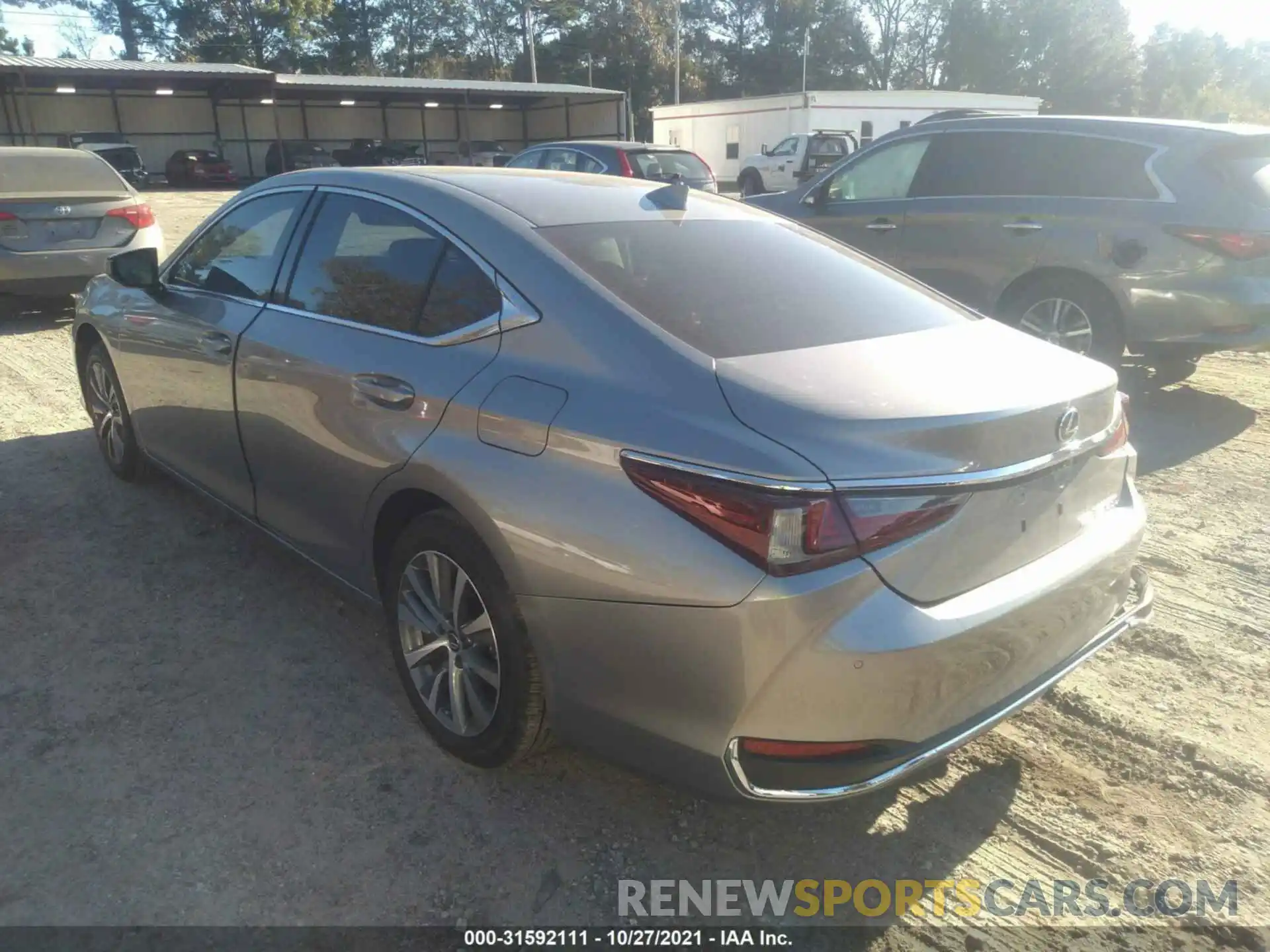 3 Photograph of a damaged car 58AD11D17MU007019 LEXUS ES 2021