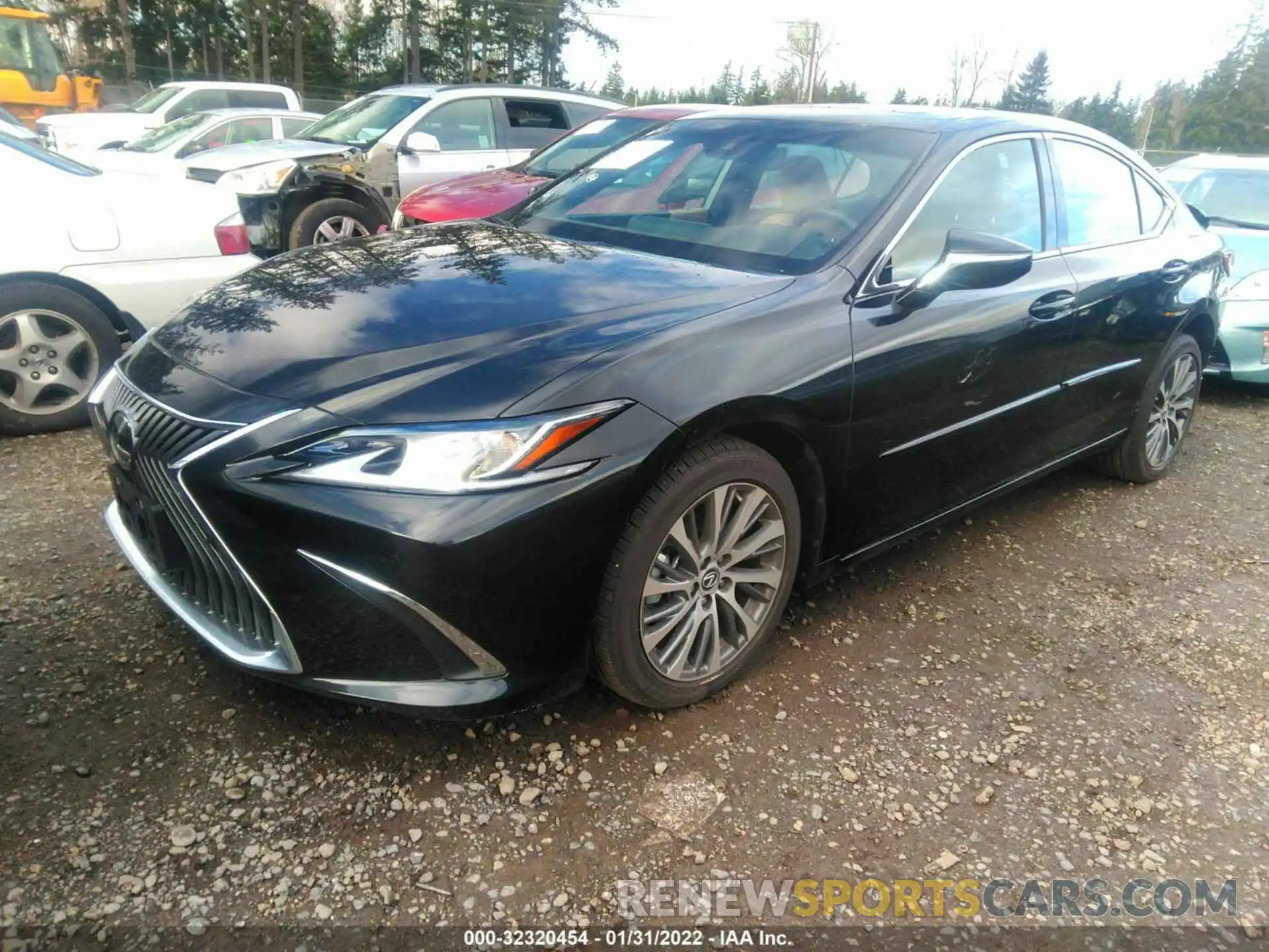 2 Фотография поврежденного автомобиля 58AD11D18MU007952 LEXUS ES 2021