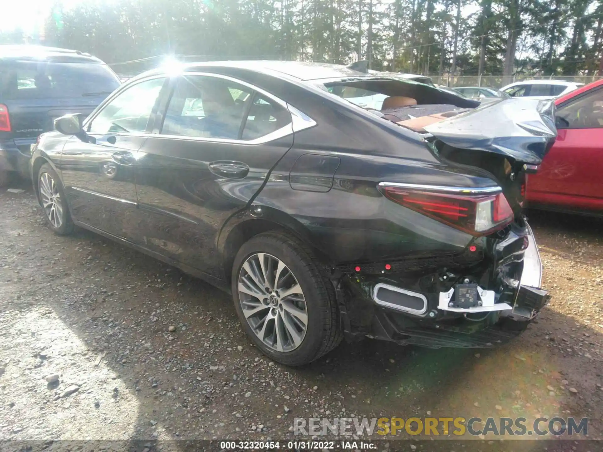 3 Photograph of a damaged car 58AD11D18MU007952 LEXUS ES 2021