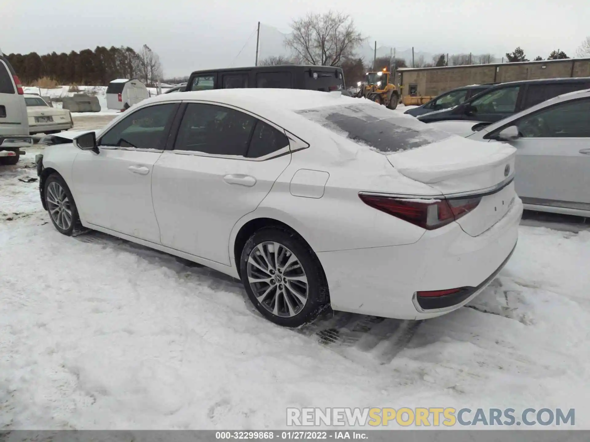 3 Photograph of a damaged car 58AD11D1XMU002736 LEXUS ES 2021