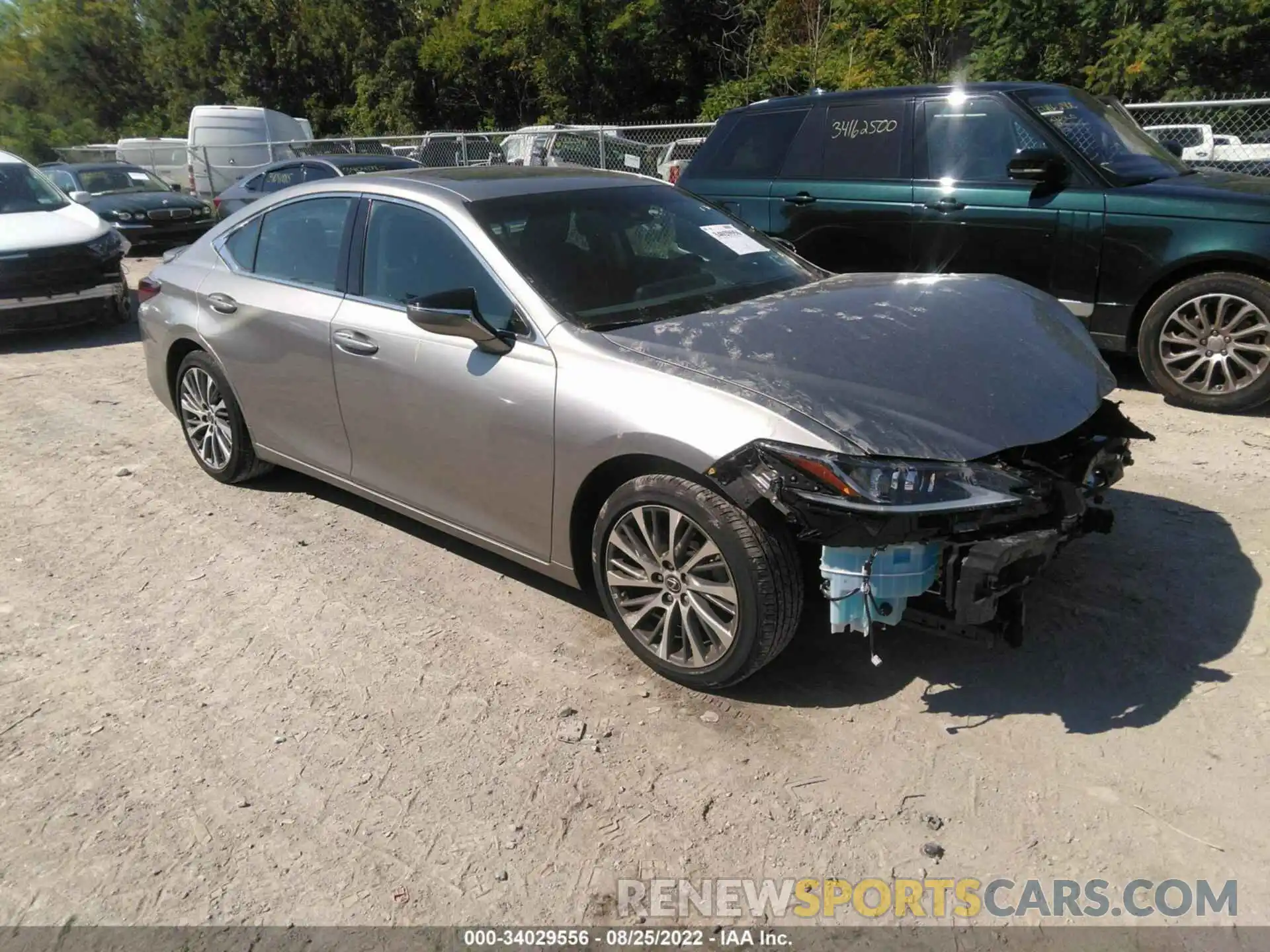 1 Photograph of a damaged car 58AD11D1XMU004583 LEXUS ES 2021