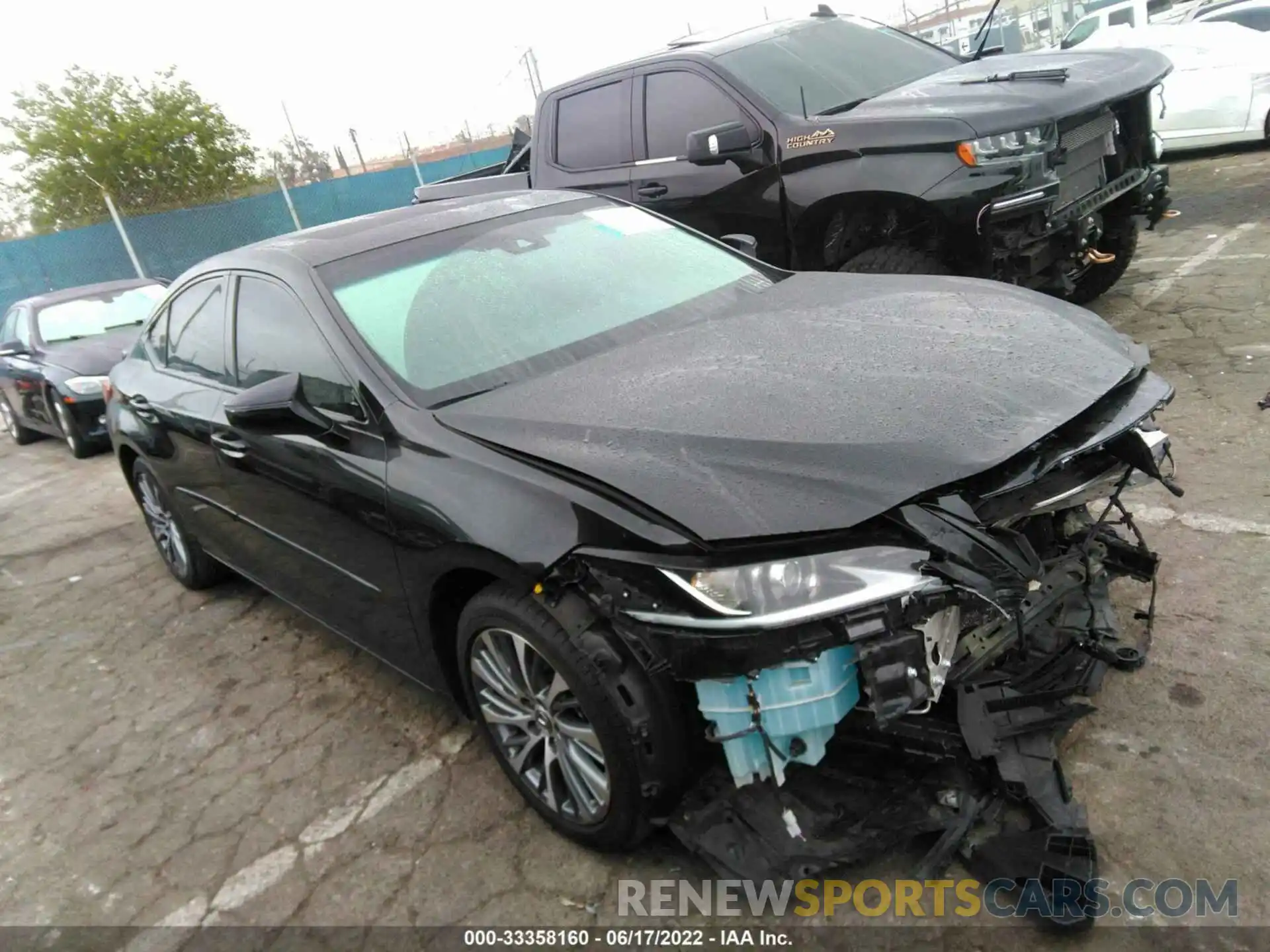 1 Photograph of a damaged car 58ADA1C10MU002830 LEXUS ES 2021