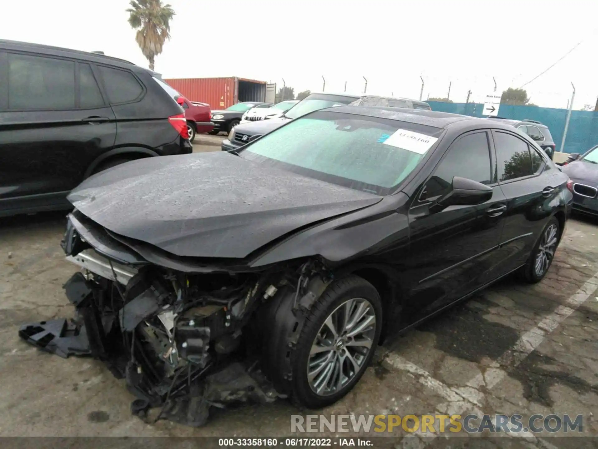 2 Photograph of a damaged car 58ADA1C10MU002830 LEXUS ES 2021