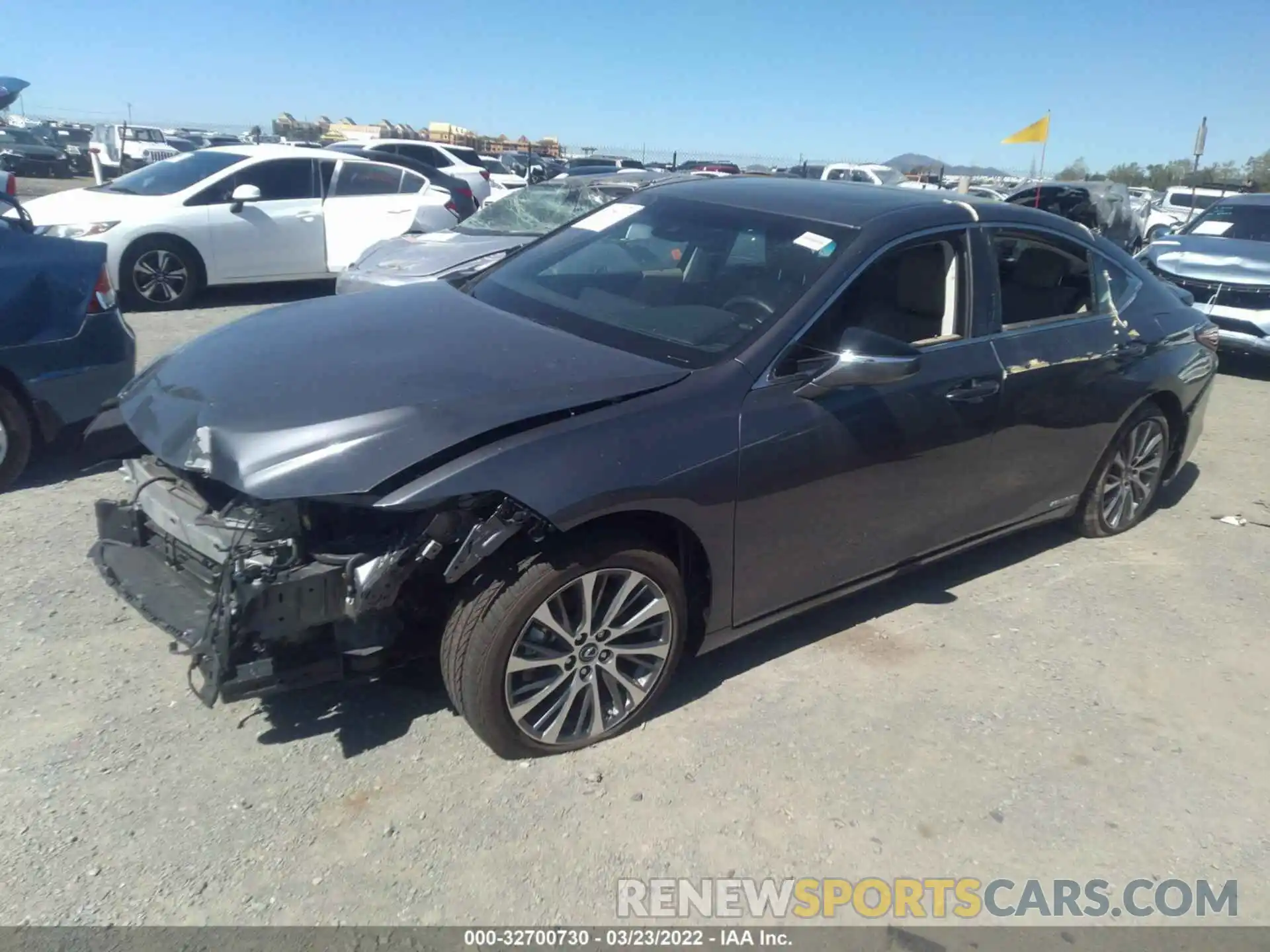 2 Photograph of a damaged car 58ADA1C10MU005176 LEXUS ES 2021