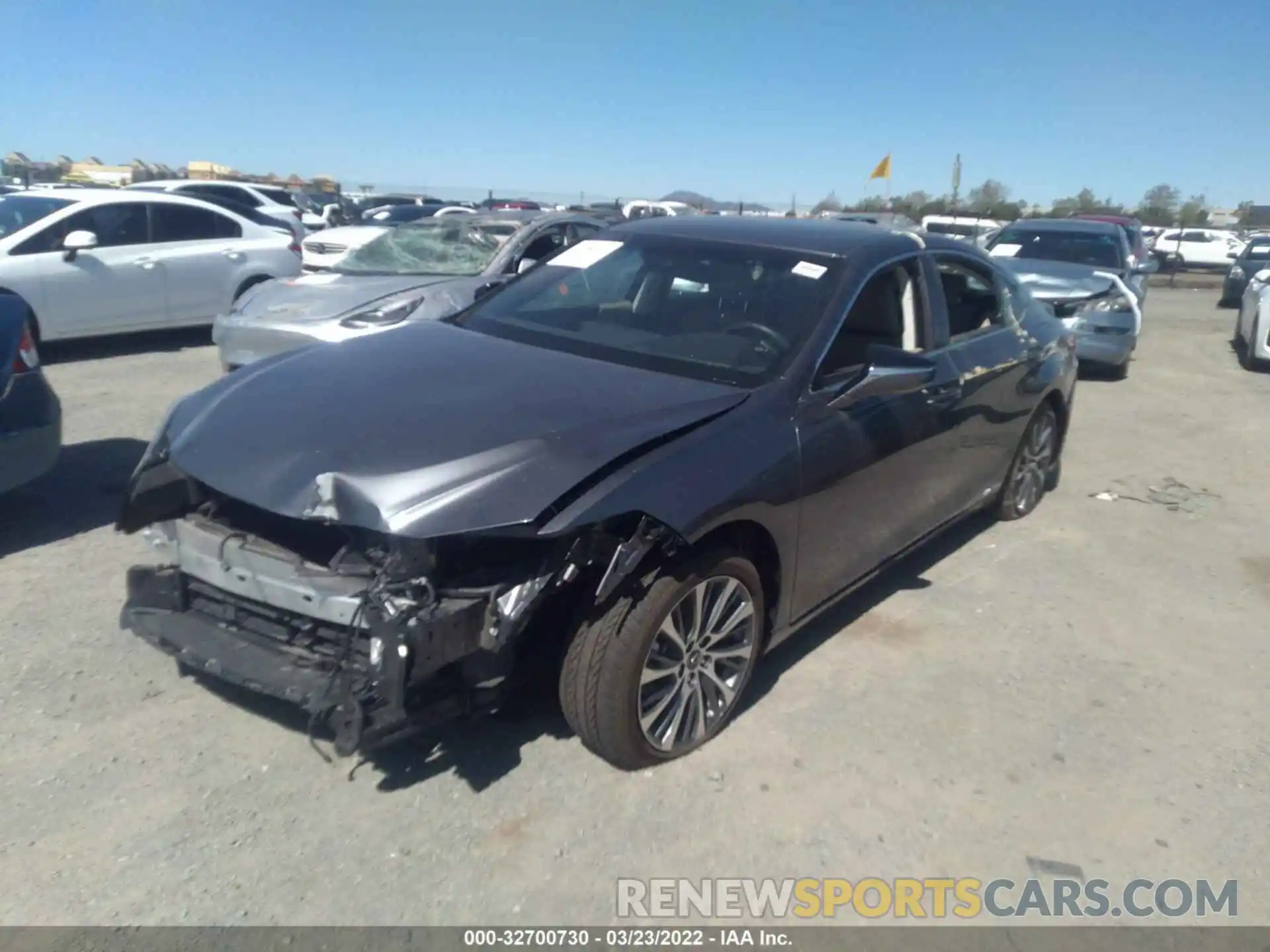 6 Photograph of a damaged car 58ADA1C10MU005176 LEXUS ES 2021