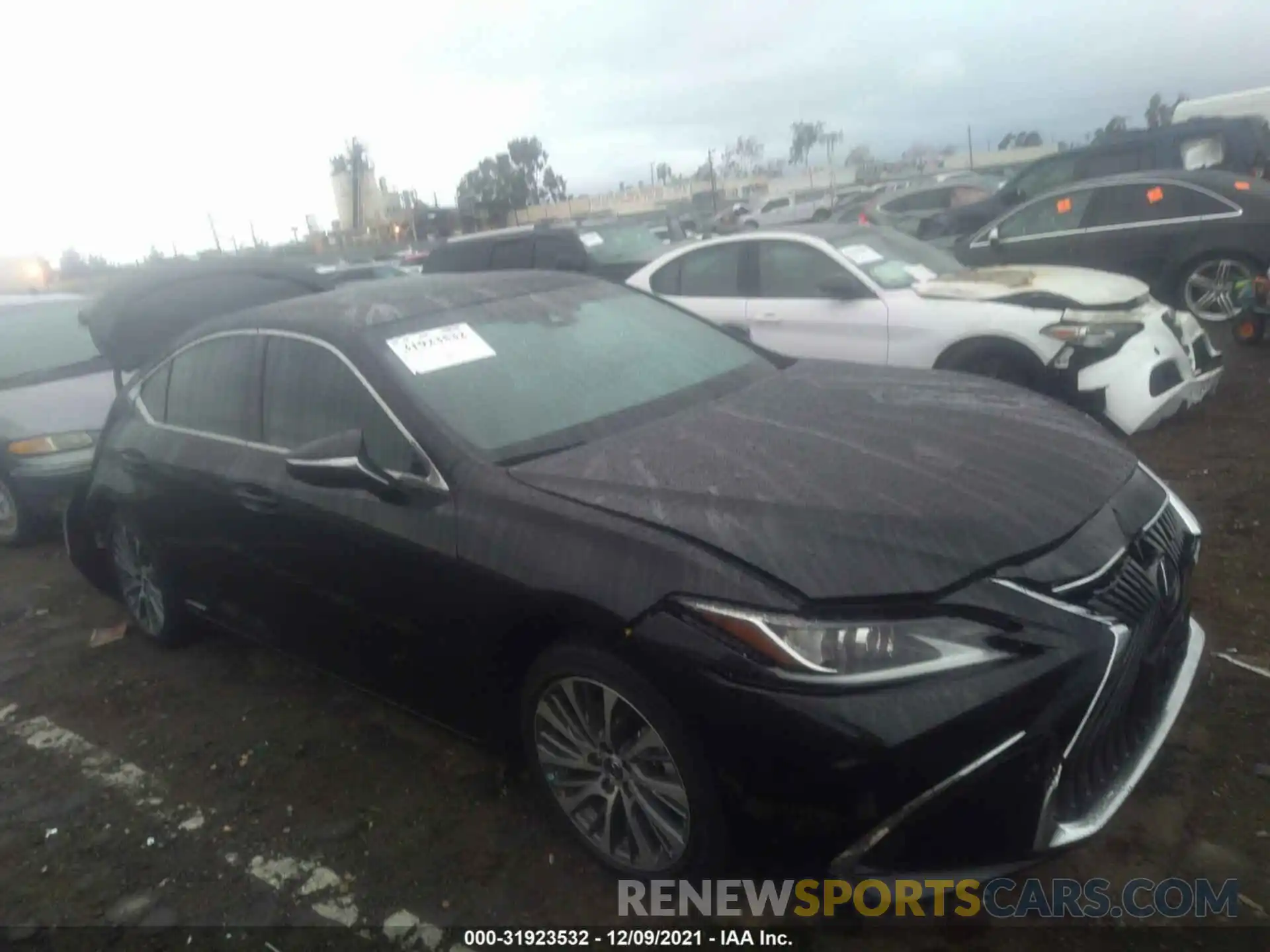 1 Photograph of a damaged car 58ADA1C10MU012743 LEXUS ES 2021