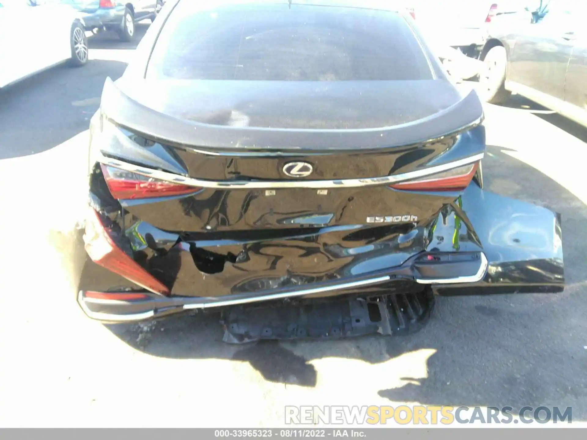 6 Photograph of a damaged car 58ADA1C12MU002425 LEXUS ES 2021