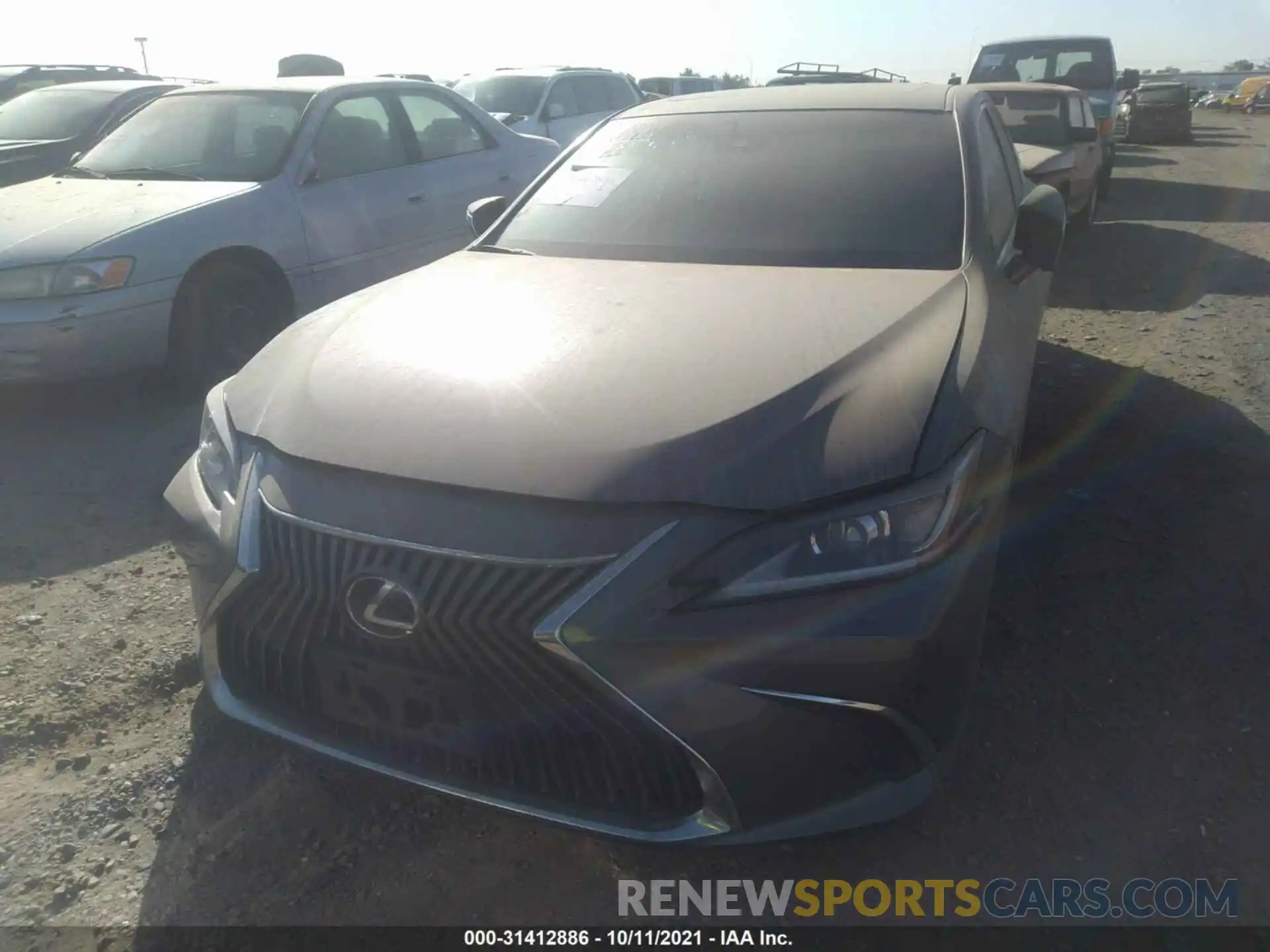 6 Photograph of a damaged car 58ADA1C12MU002876 LEXUS ES 2021