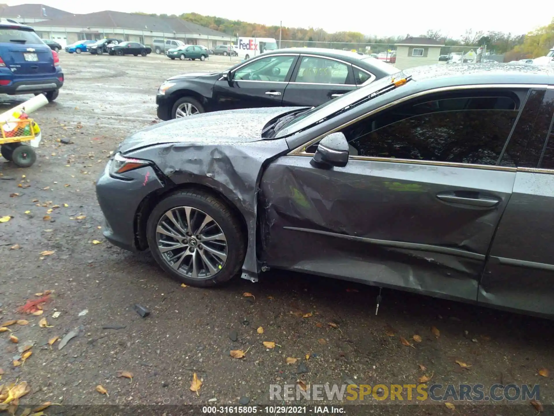 6 Photograph of a damaged car 58ADA1C12MU003249 LEXUS ES 2021