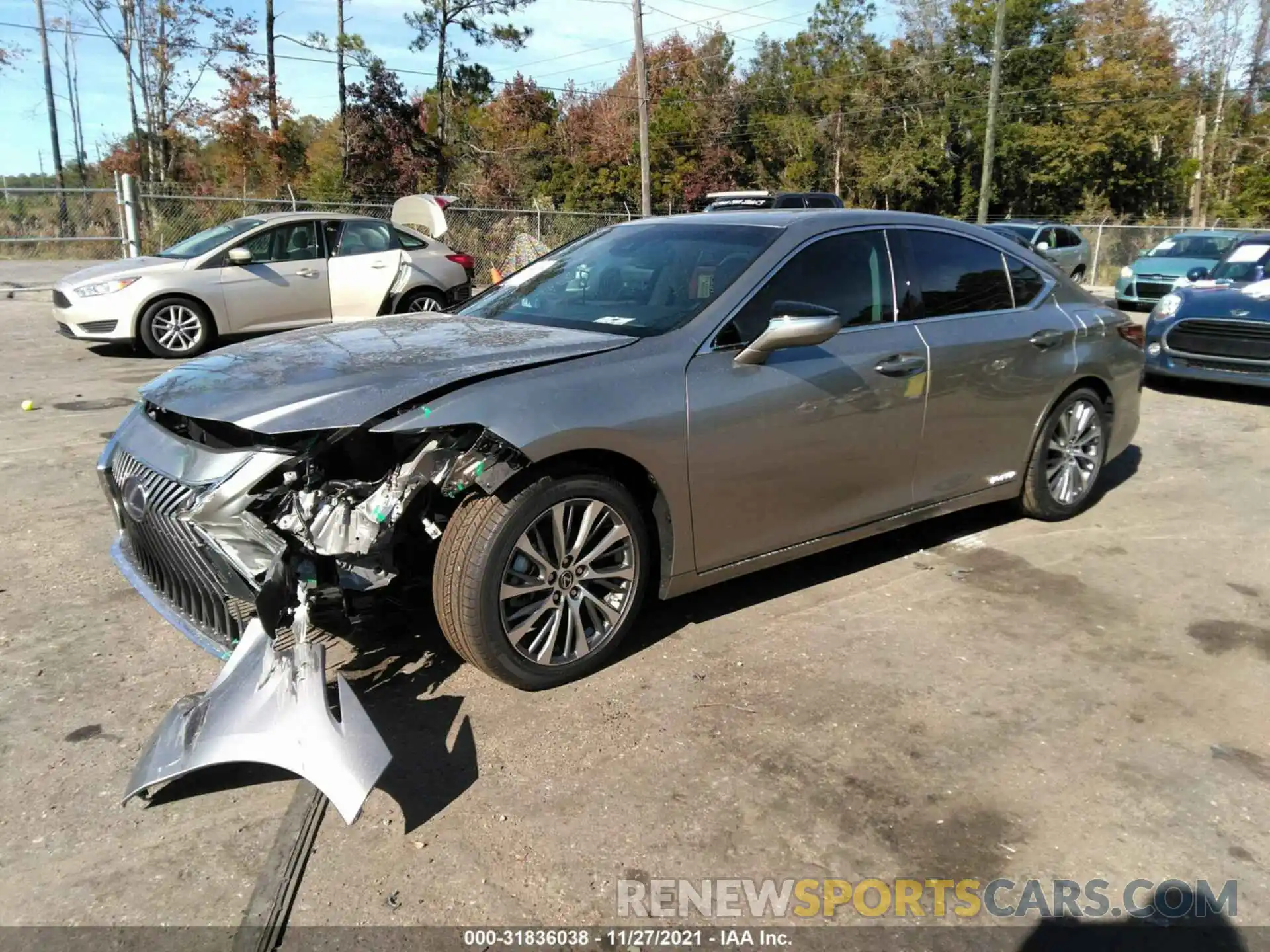 2 Photograph of a damaged car 58ADA1C12MU004949 LEXUS ES 2021