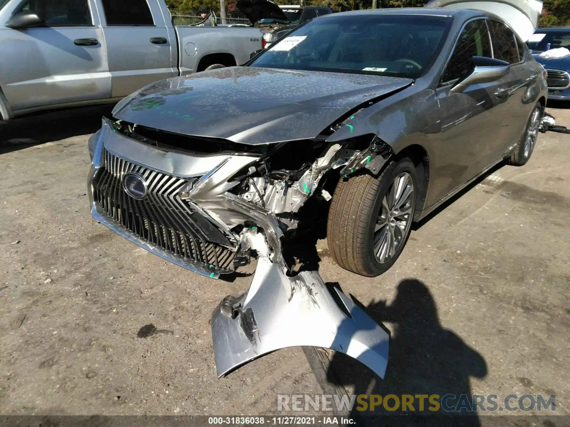 6 Photograph of a damaged car 58ADA1C12MU004949 LEXUS ES 2021