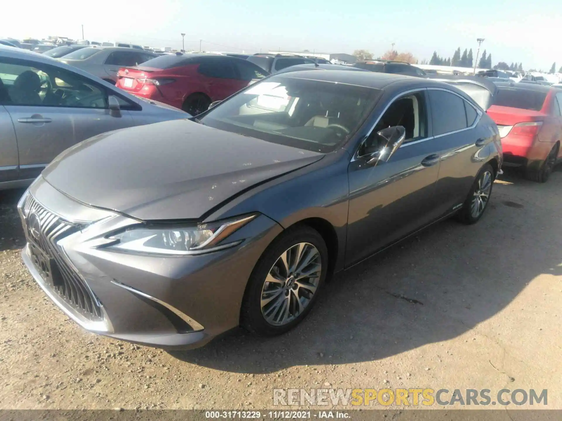 2 Photograph of a damaged car 58ADA1C13MU006077 LEXUS ES 2021