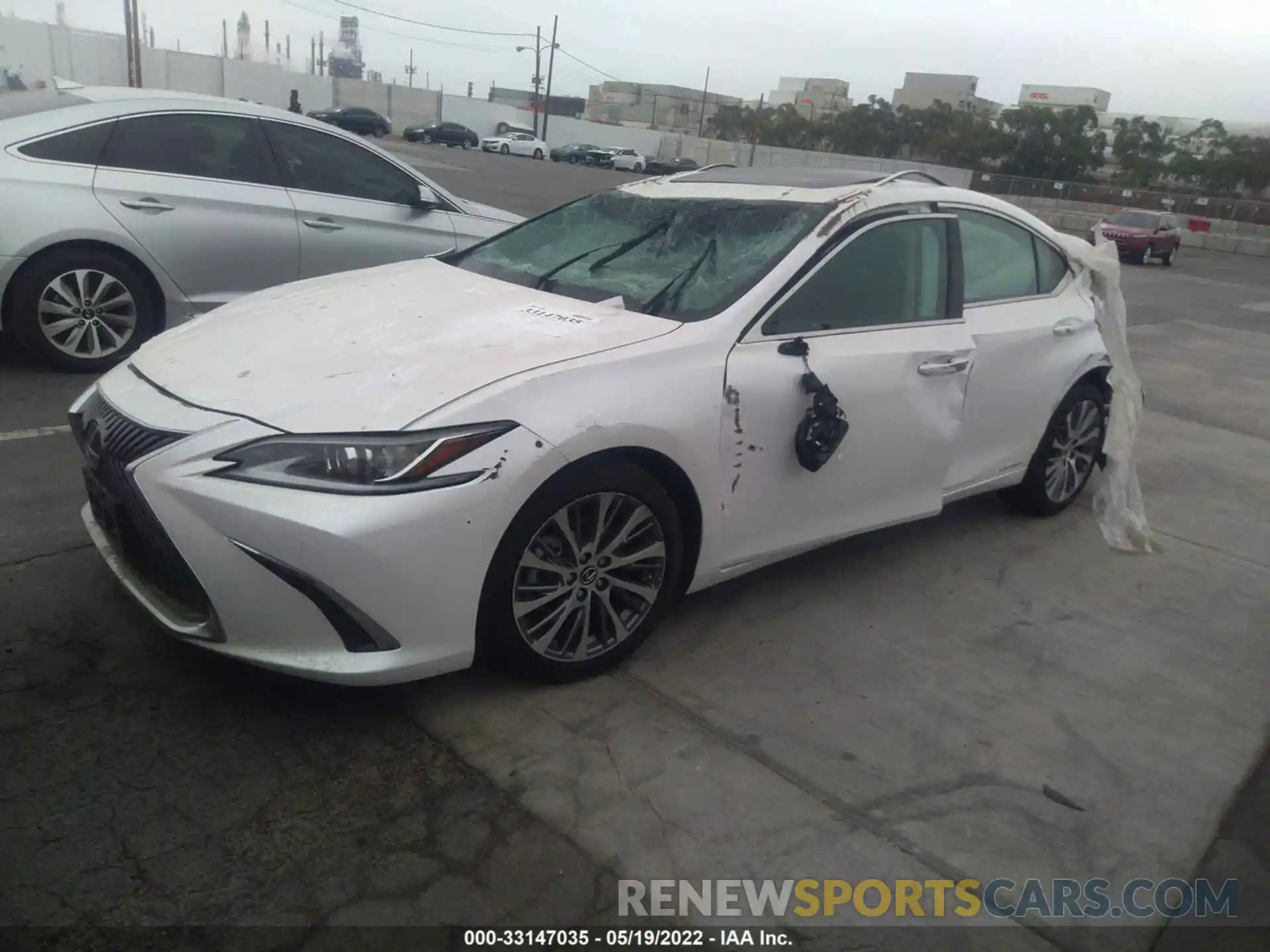 2 Photograph of a damaged car 58ADA1C15MU005920 LEXUS ES 2021