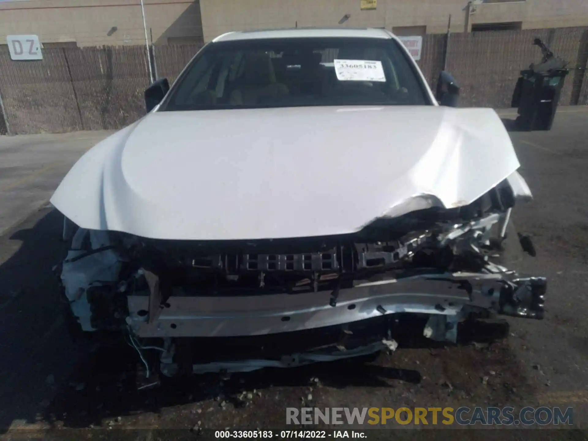 6 Photograph of a damaged car 58ADA1C17MU003599 LEXUS ES 2021