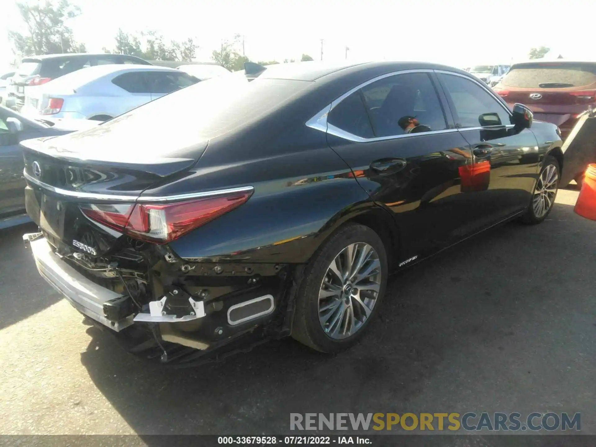 4 Фотография поврежденного автомобиля 58ADA1C17MU007085 LEXUS ES 2021