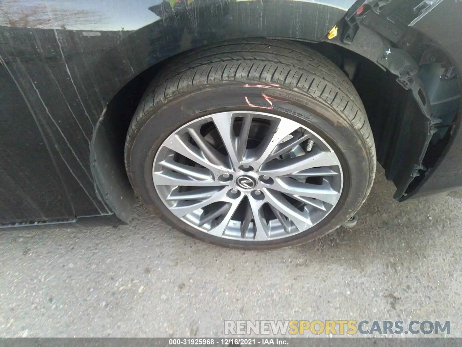 14 Фотография поврежденного автомобиля 58ADA1C19MU003586 LEXUS ES 2021