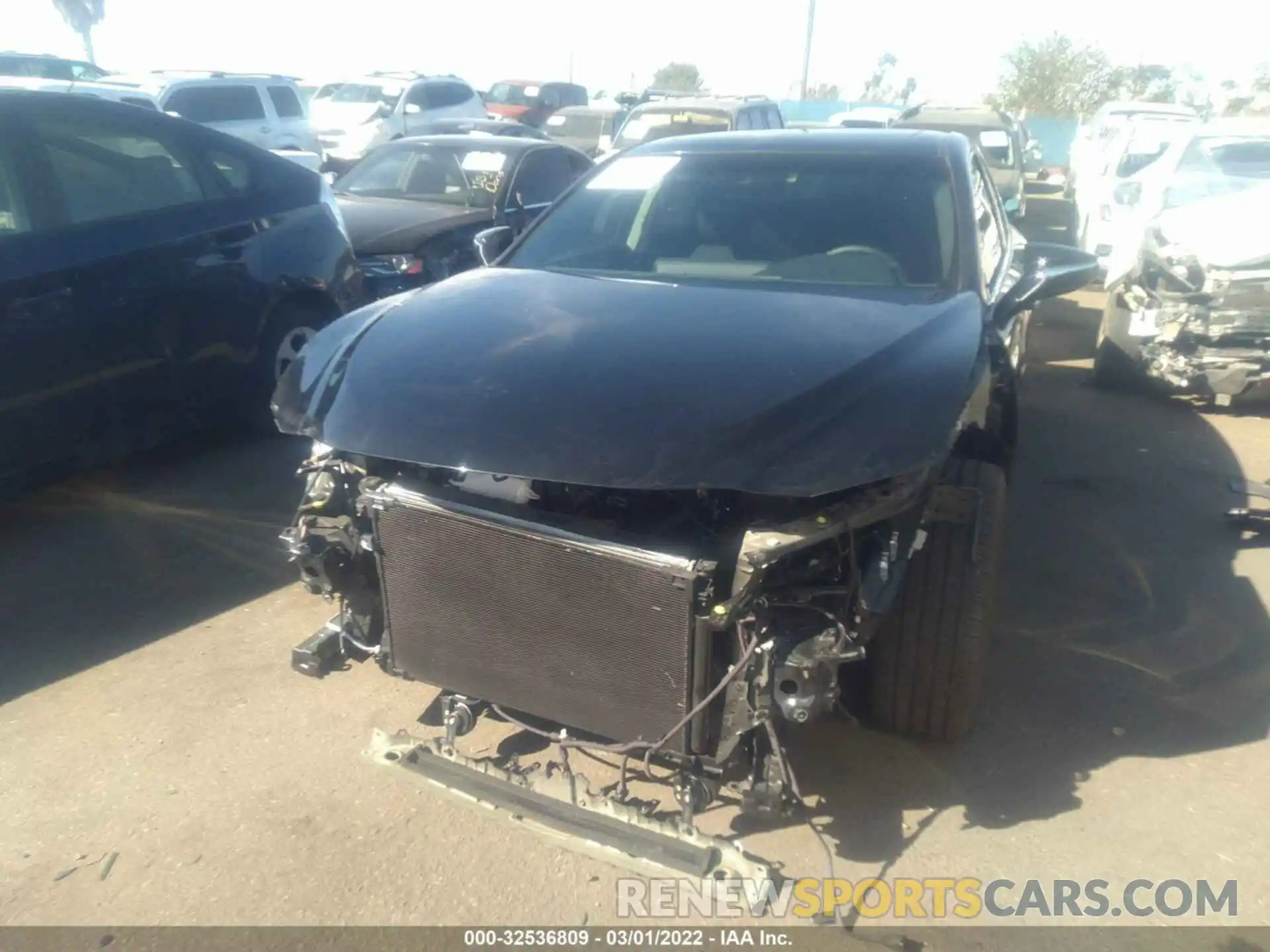 6 Photograph of a damaged car 58ADA1C19MU012417 LEXUS ES 2021