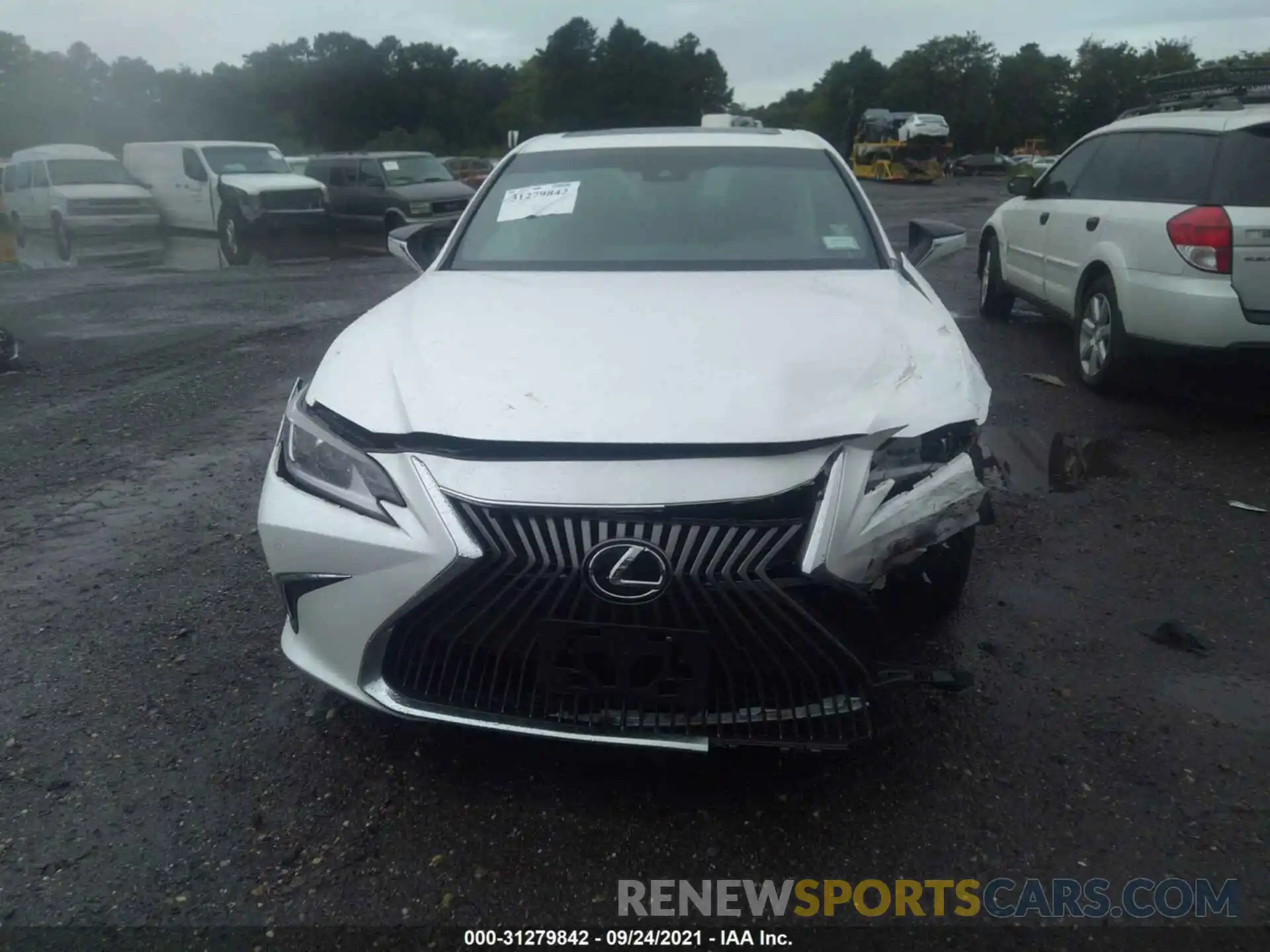 6 Photograph of a damaged car 58ADZ1B11MU085260 LEXUS ES 2021