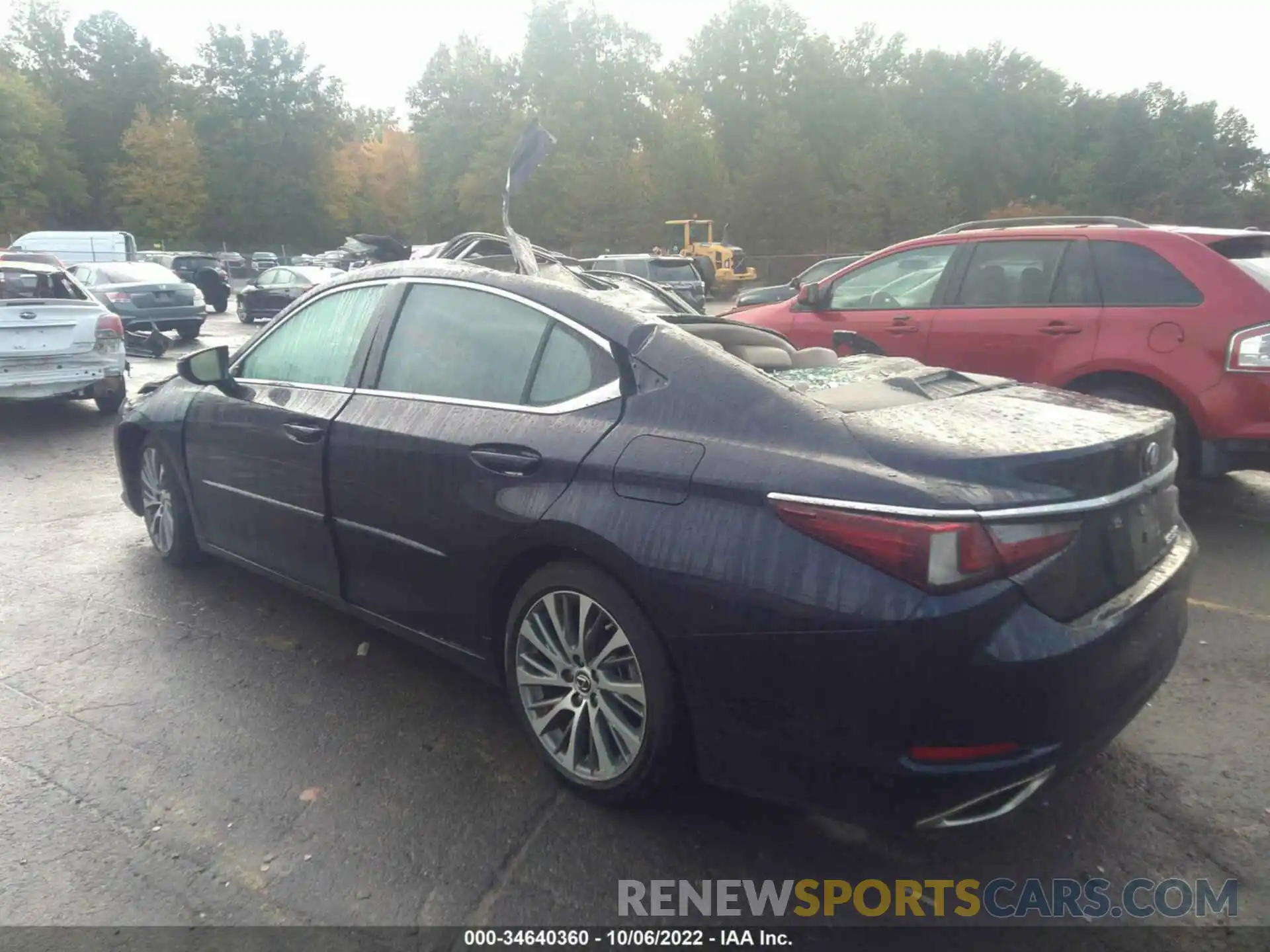 3 Photograph of a damaged car 58ADZ1B11MU088501 LEXUS ES 2021