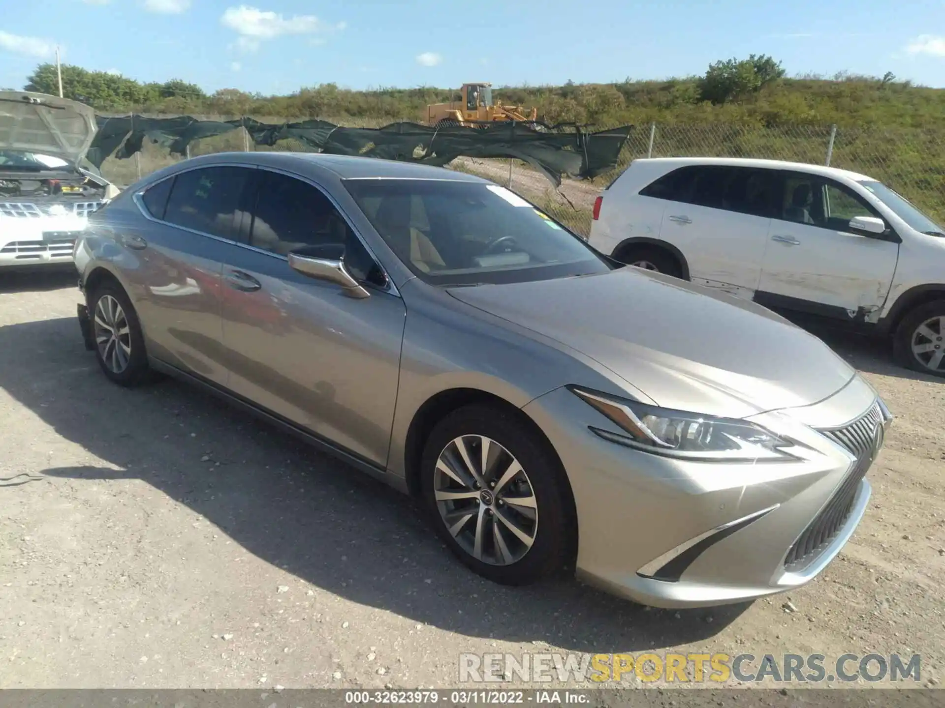 1 Фотография поврежденного автомобиля 58ADZ1B11MU097425 LEXUS ES 2021