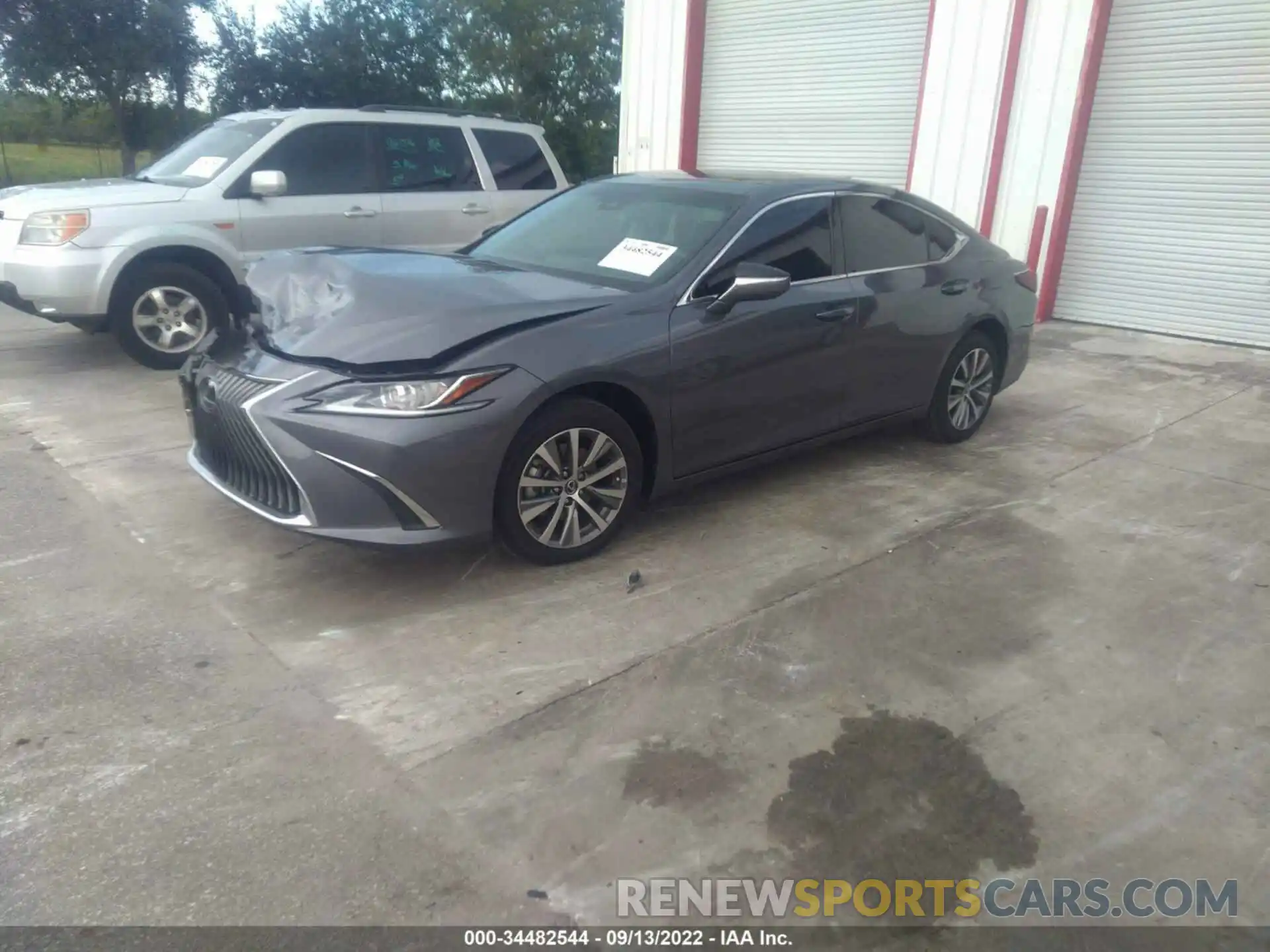 2 Photograph of a damaged car 58ADZ1B12MU089883 LEXUS ES 2021