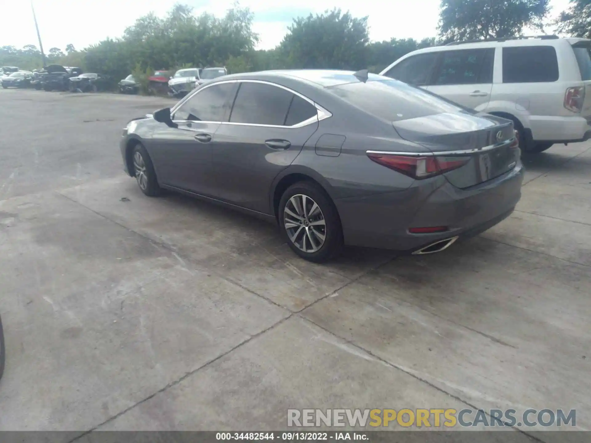 3 Photograph of a damaged car 58ADZ1B12MU089883 LEXUS ES 2021