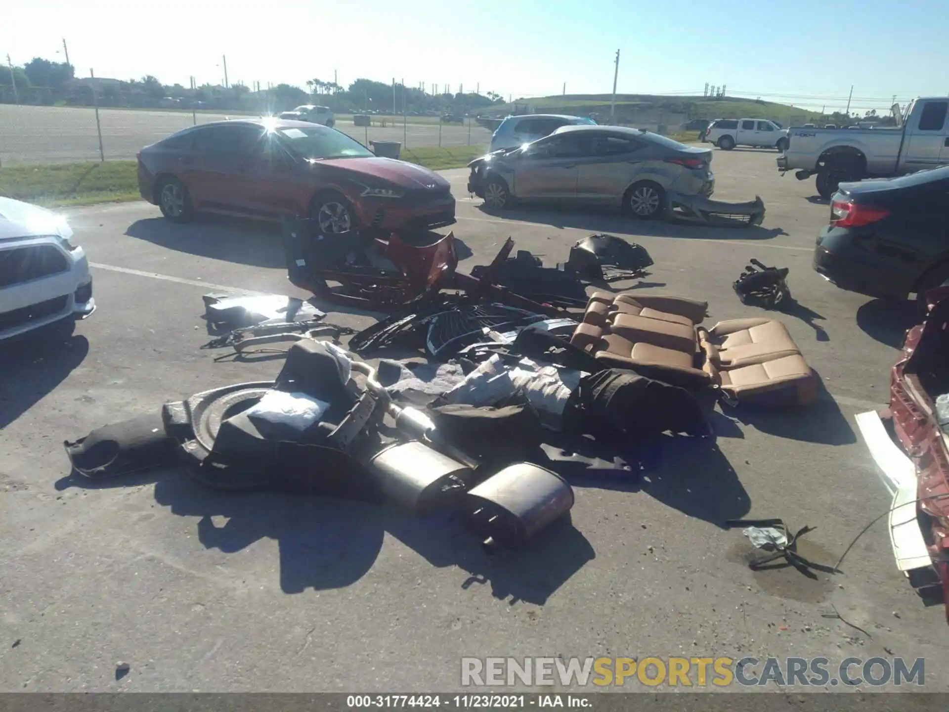 12 Photograph of a damaged car 58ADZ1B12MU092069 LEXUS ES 2021