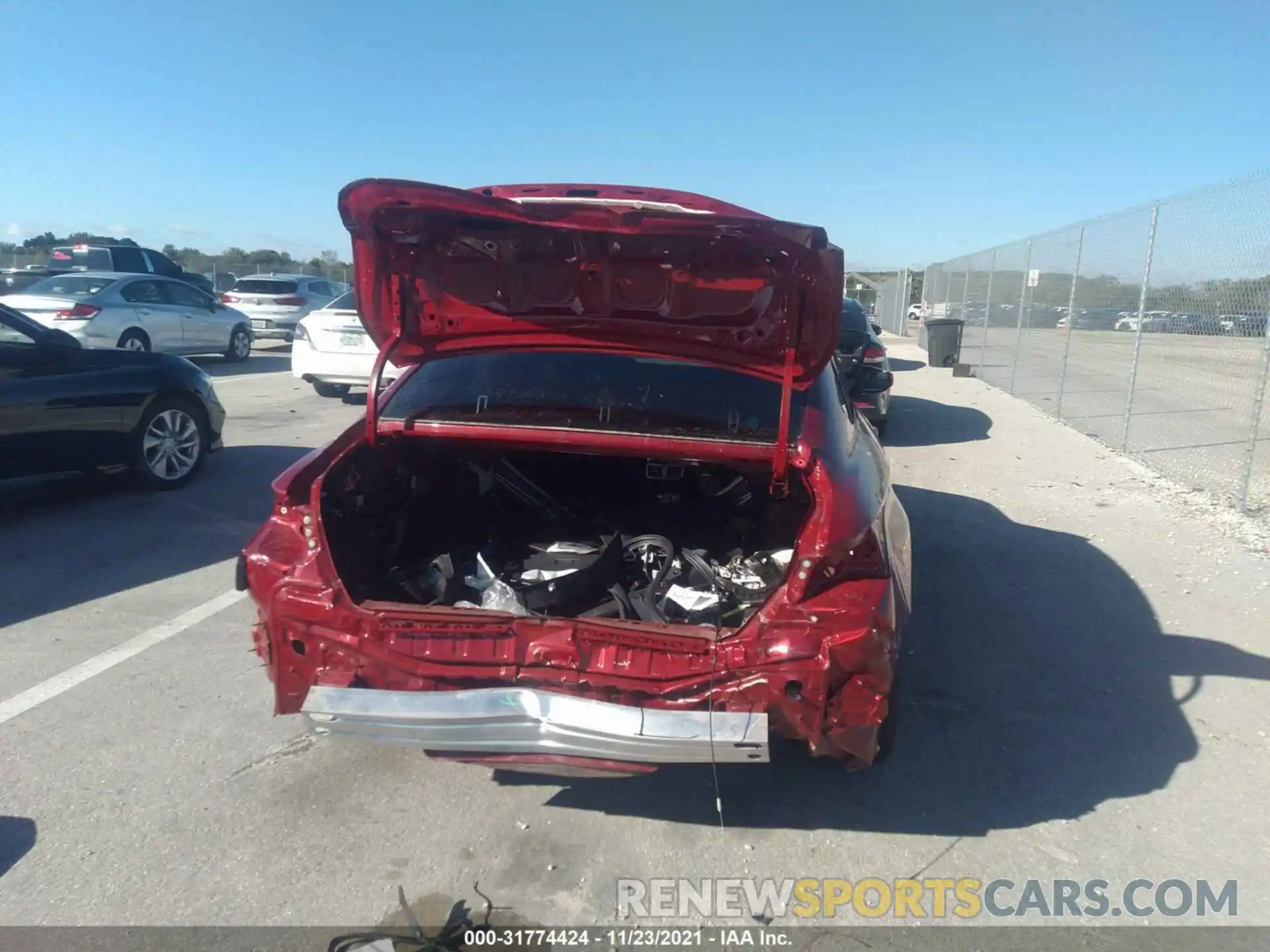 6 Photograph of a damaged car 58ADZ1B12MU092069 LEXUS ES 2021