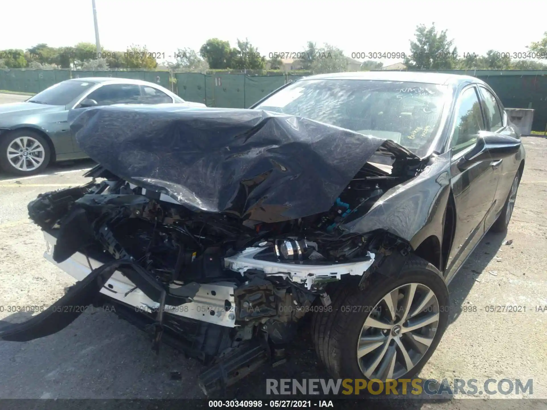 6 Photograph of a damaged car 58ADZ1B13MU085101 LEXUS ES 2021