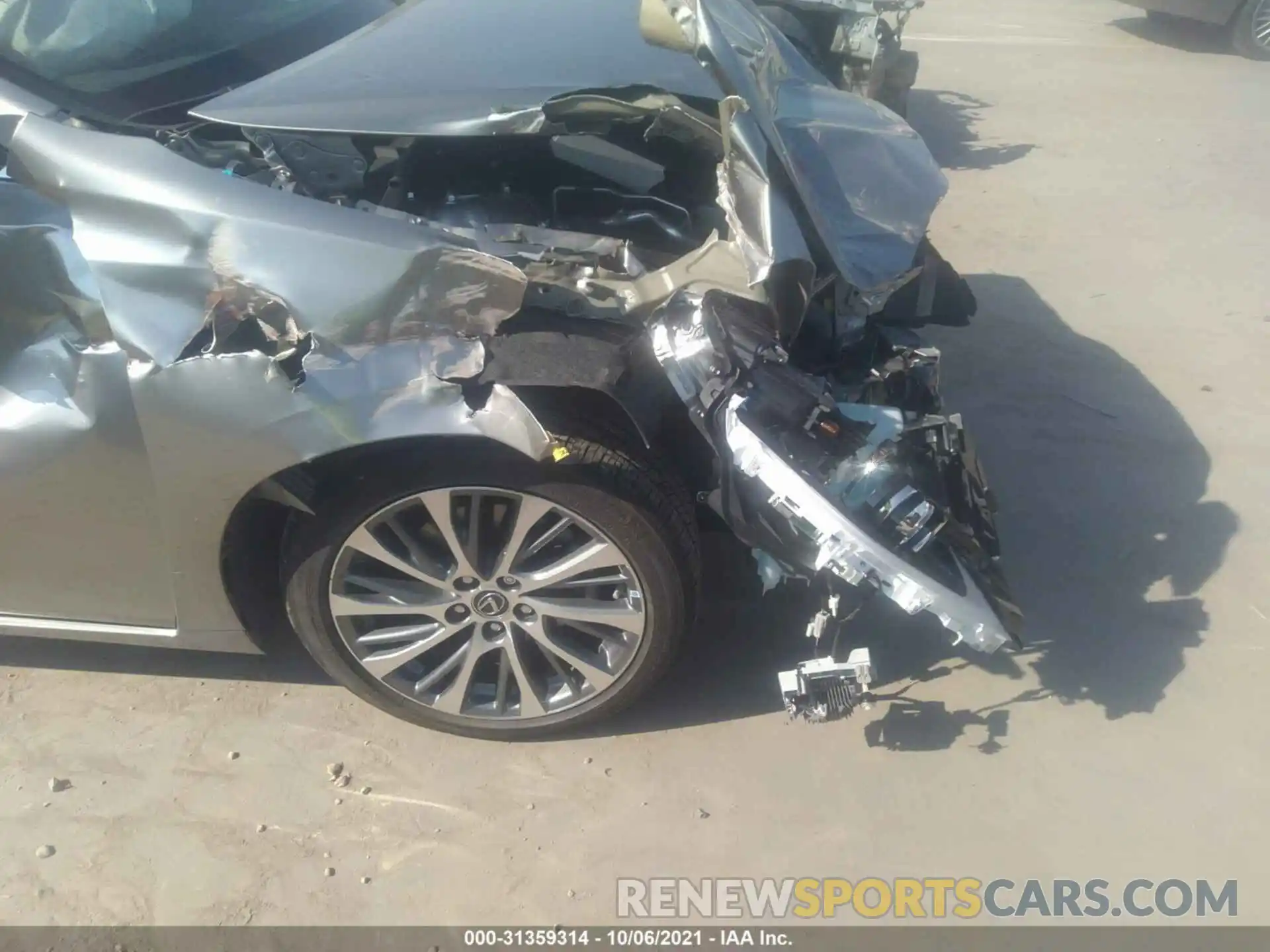 6 Photograph of a damaged car 58ADZ1B13MU094798 LEXUS ES 2021