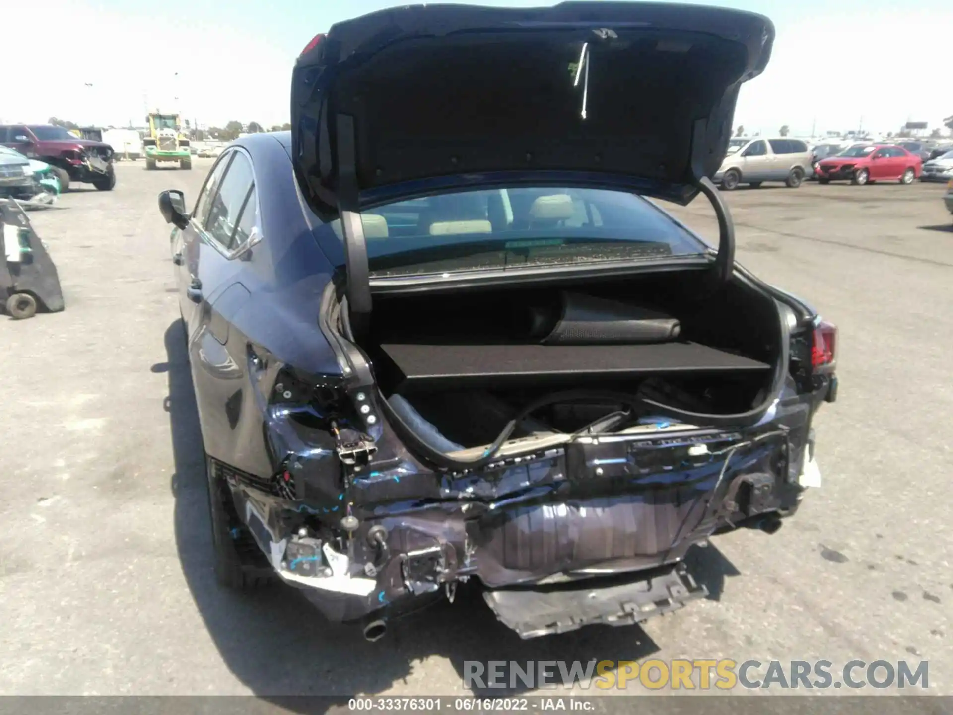 6 Photograph of a damaged car 58ADZ1B14MU100351 LEXUS ES 2021