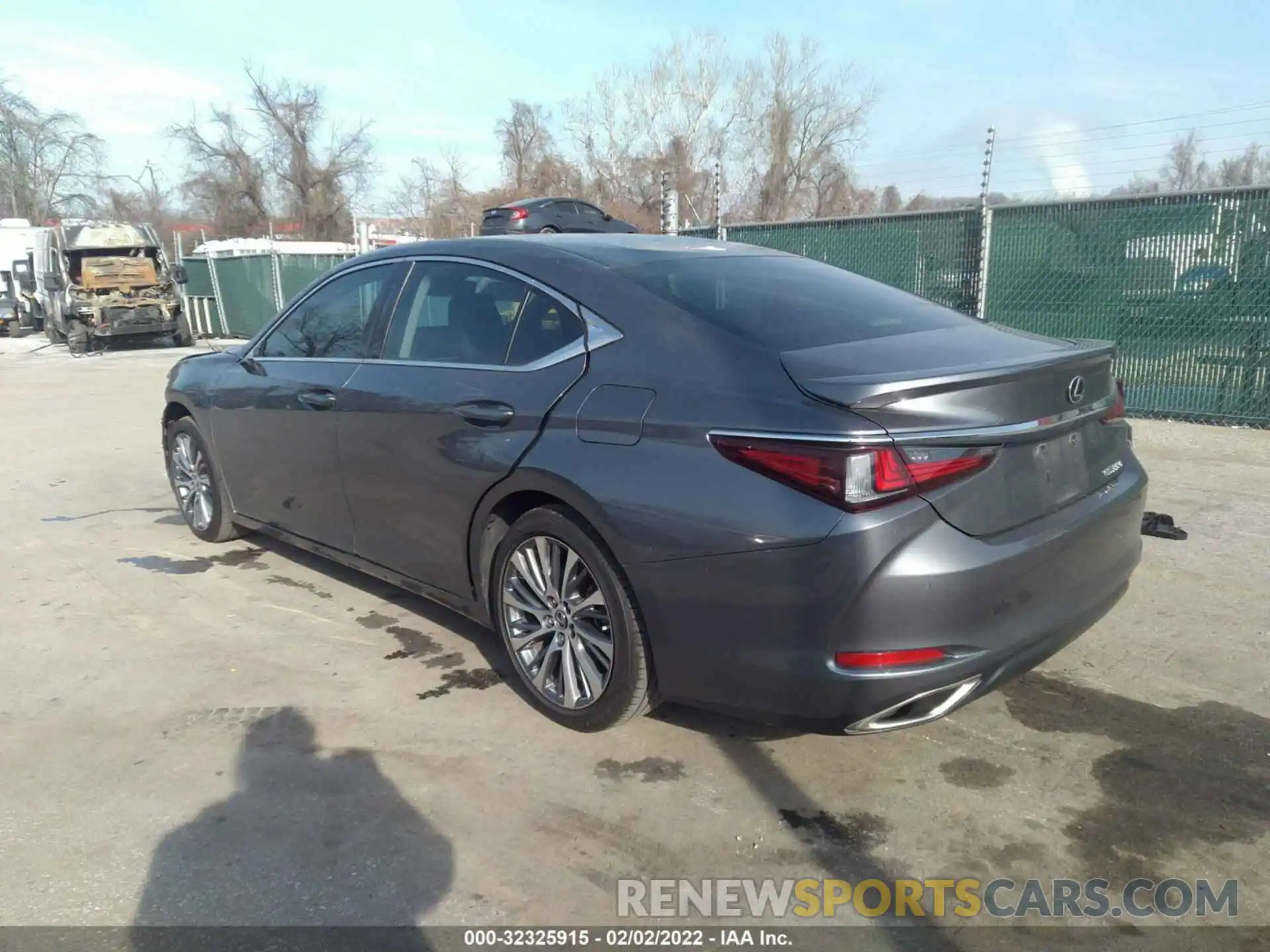 3 Photograph of a damaged car 58ADZ1B14MU104142 LEXUS ES 2021