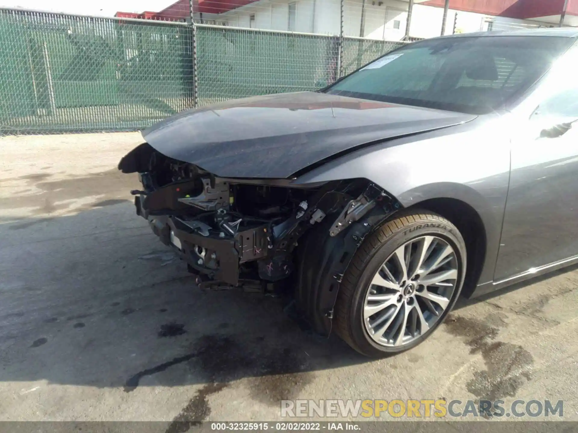 6 Photograph of a damaged car 58ADZ1B14MU104142 LEXUS ES 2021