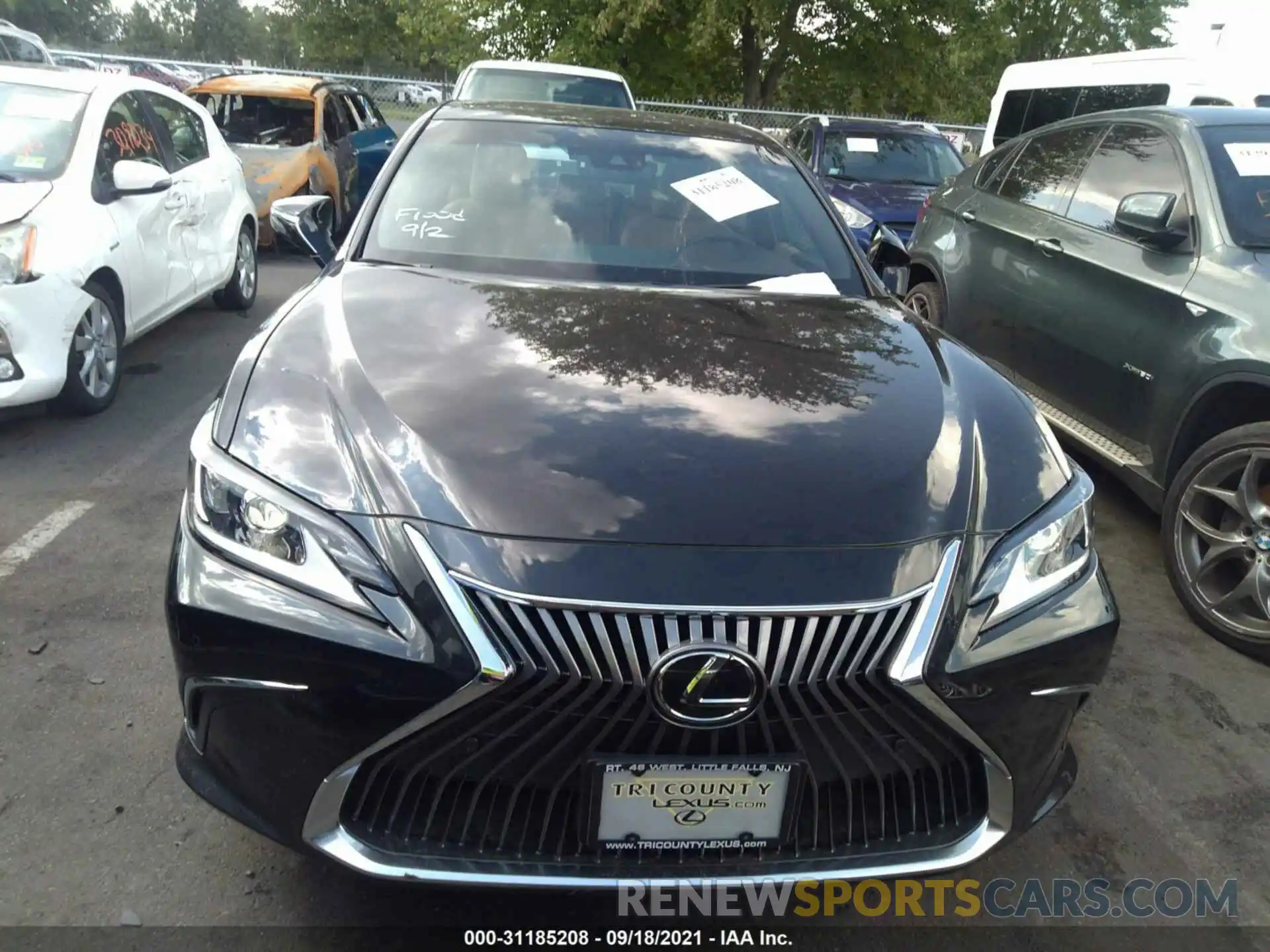 6 Photograph of a damaged car 58ADZ1B16MU107401 LEXUS ES 2021