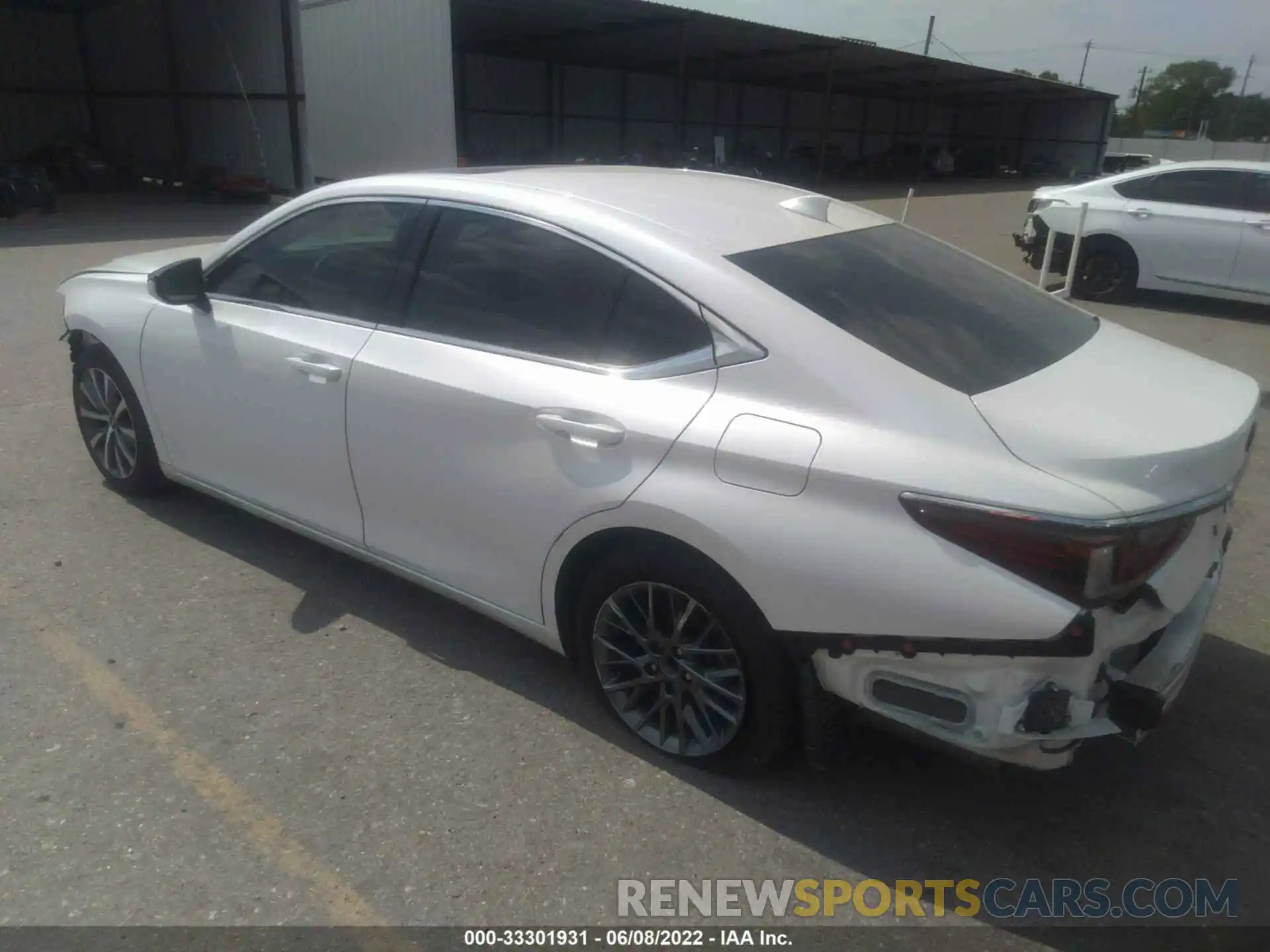 3 Photograph of a damaged car 58ADZ1B17MU095484 LEXUS ES 2021