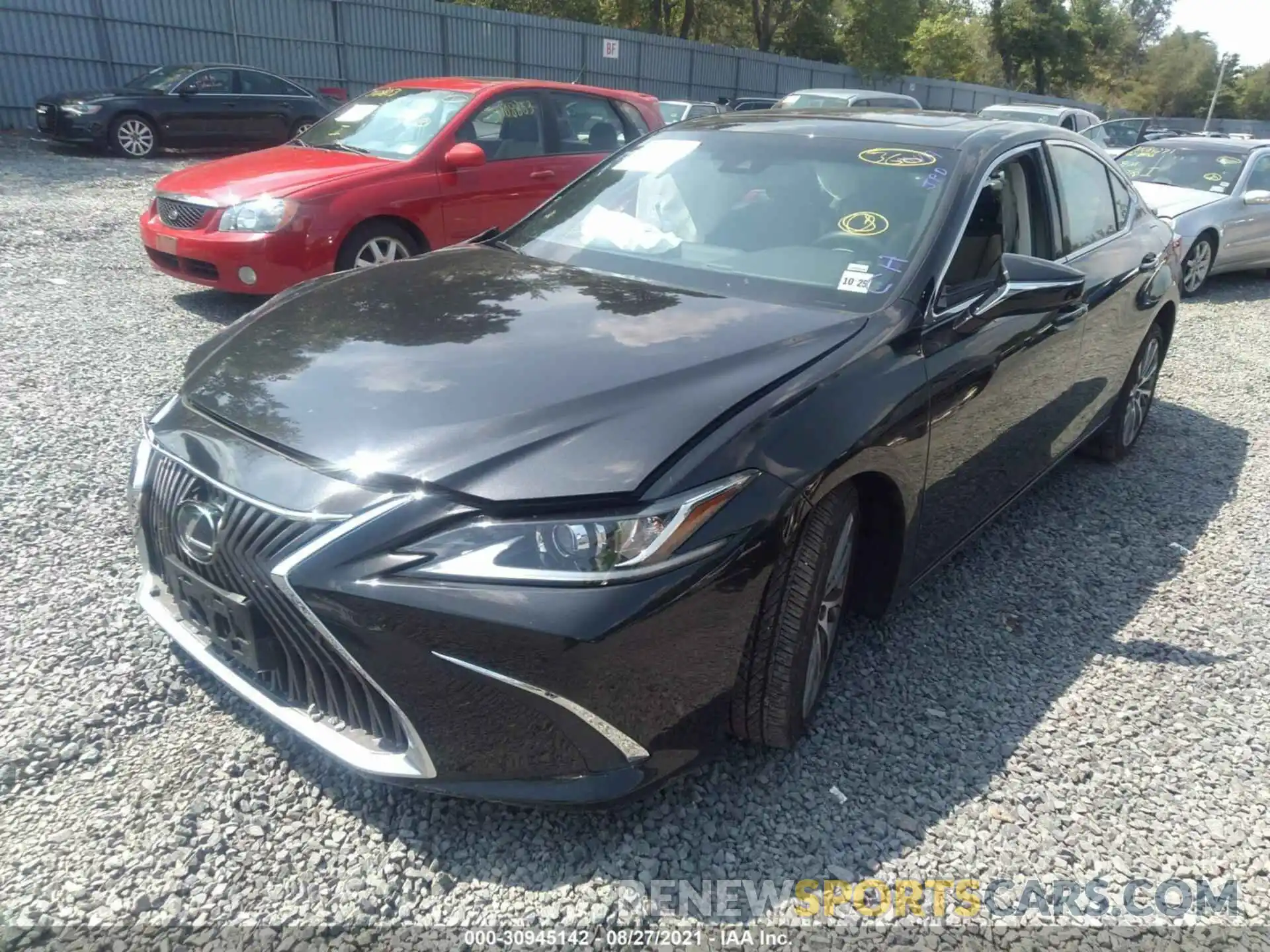 2 Фотография поврежденного автомобиля 58ADZ1B18MU083747 LEXUS ES 2021