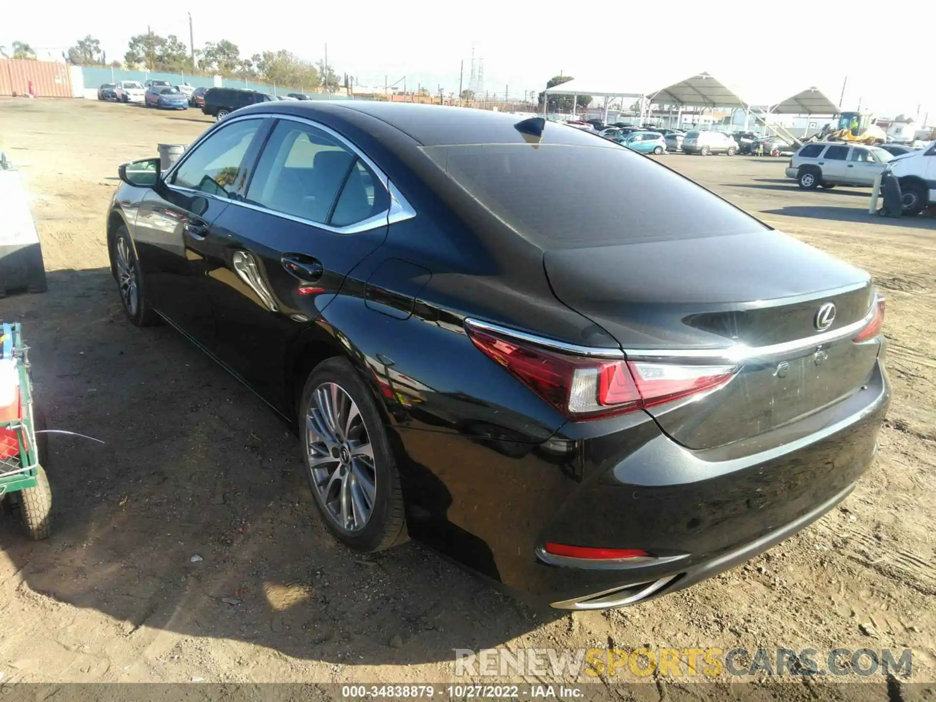 3 Photograph of a damaged car 58ADZ1B18MU100062 LEXUS ES 2021