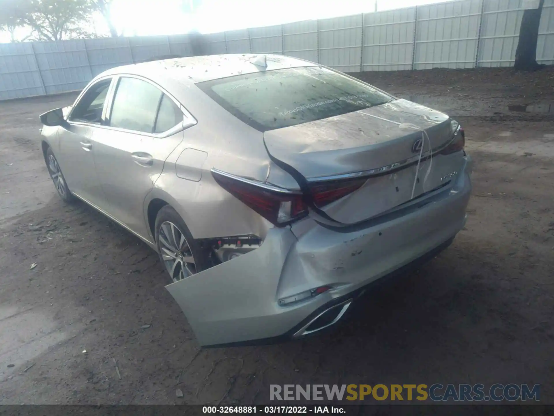 3 Photograph of a damaged car 58ADZ1B19MU086950 LEXUS ES 2021