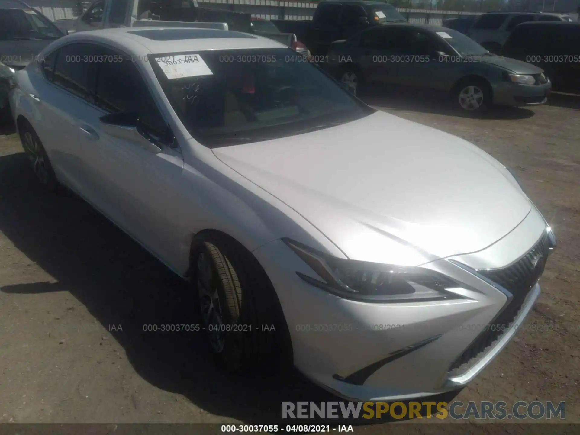 6 Photograph of a damaged car 58ADZ1B1XMU087444 LEXUS ES 2021