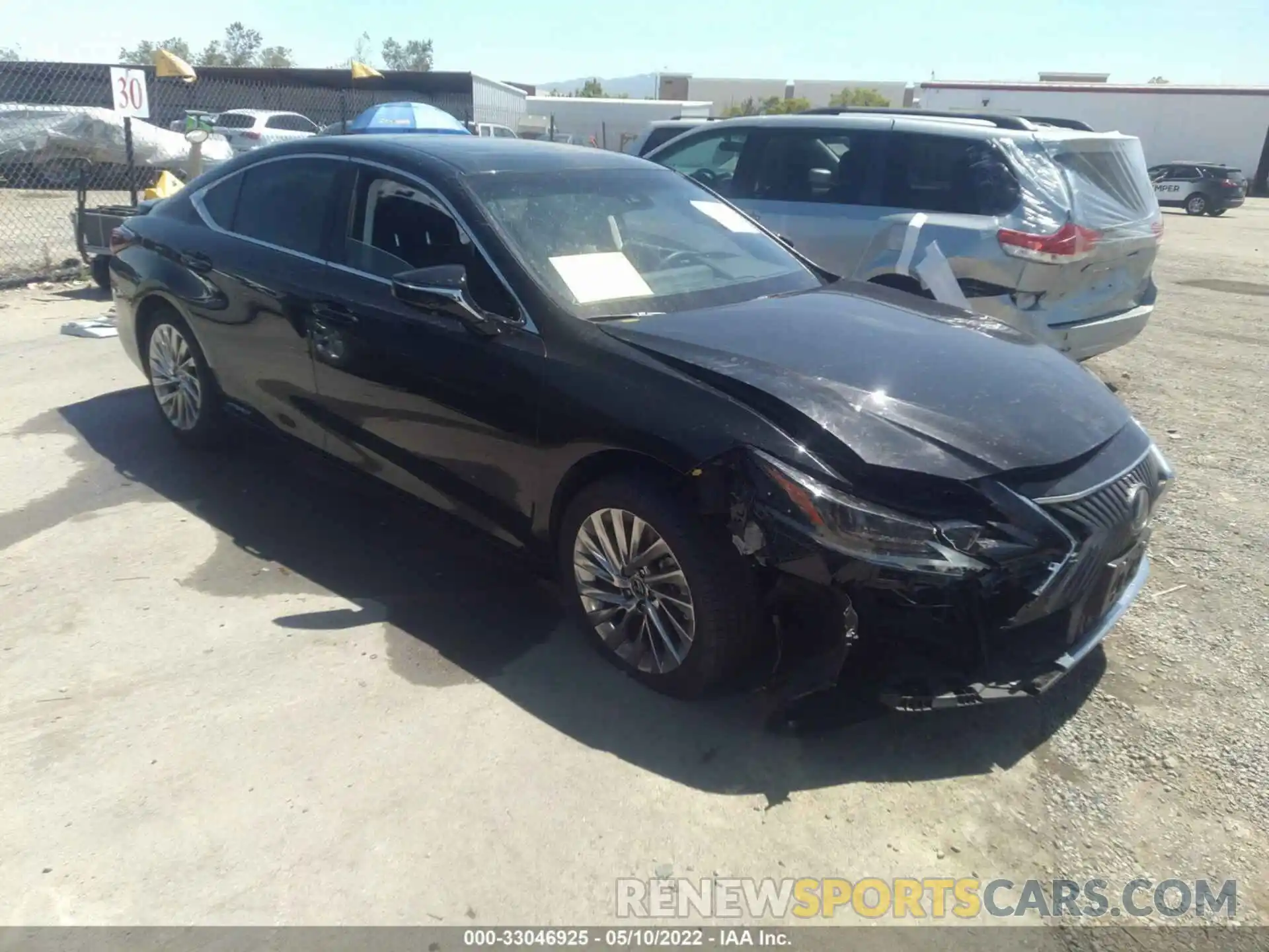 1 Photograph of a damaged car 58AEA1C11MU012397 LEXUS ES 2021