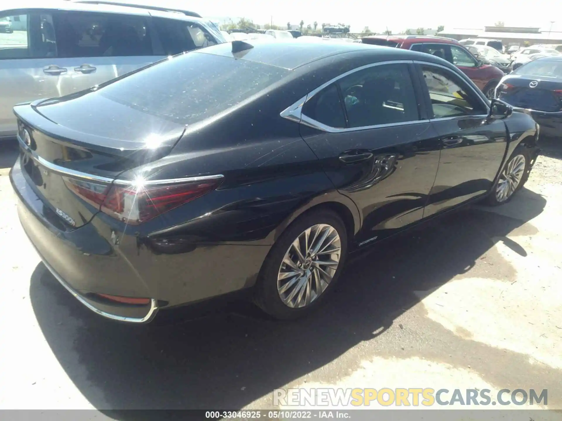 4 Фотография поврежденного автомобиля 58AEA1C11MU012397 LEXUS ES 2021