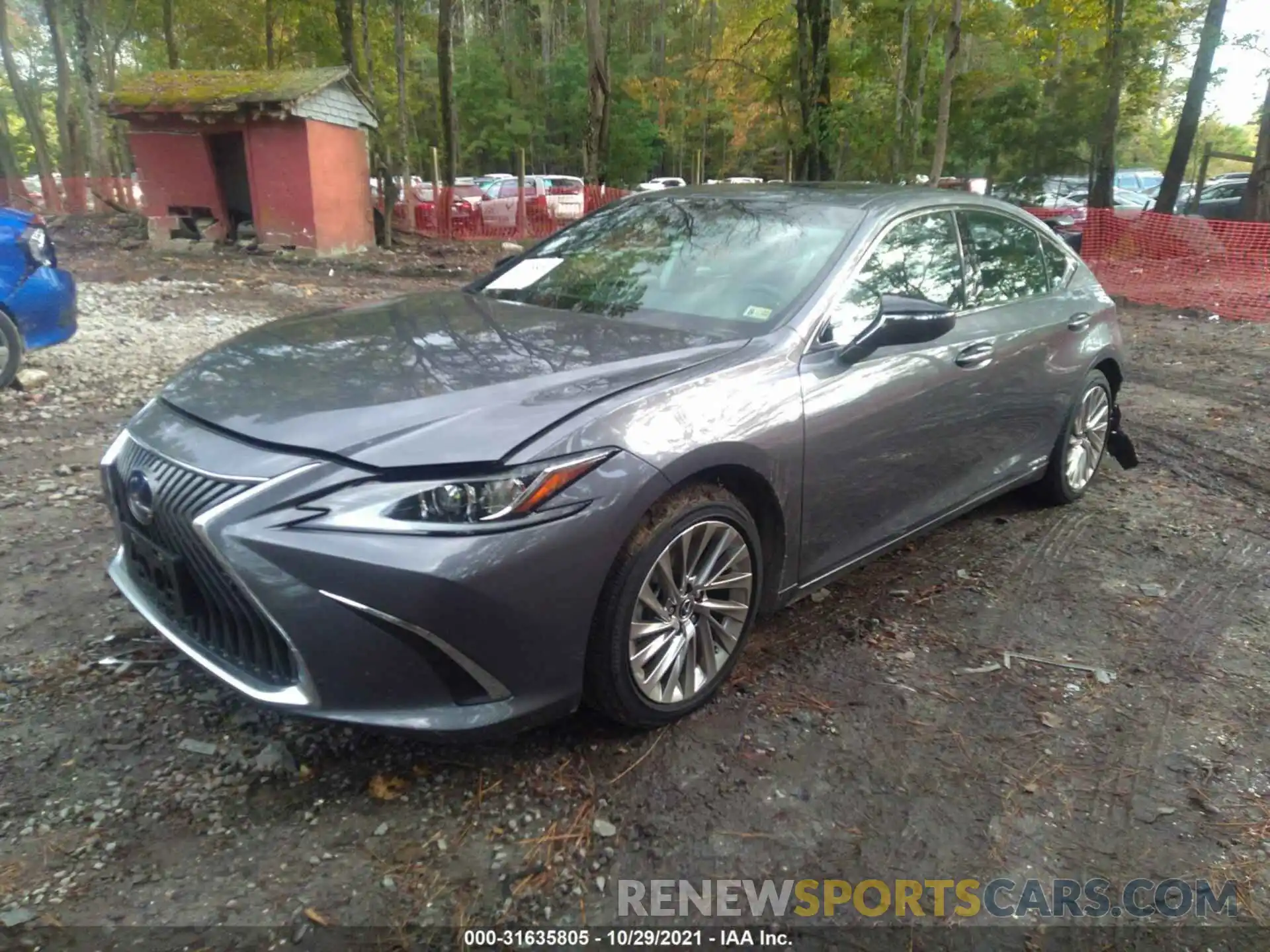 2 Photograph of a damaged car 58AEA1C14MU009431 LEXUS ES 2021