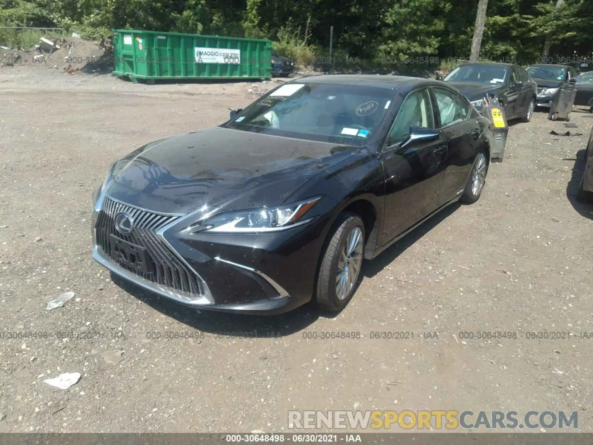 2 Photograph of a damaged car 58AEA1C16MU005543 LEXUS ES 2021