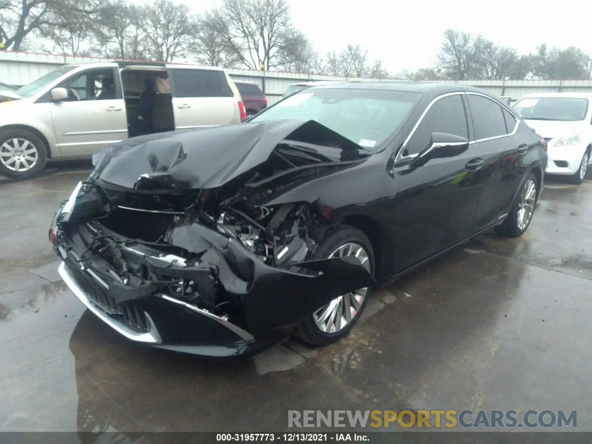 2 Photograph of a damaged car 58AFA1C16MU004462 LEXUS ES 2021