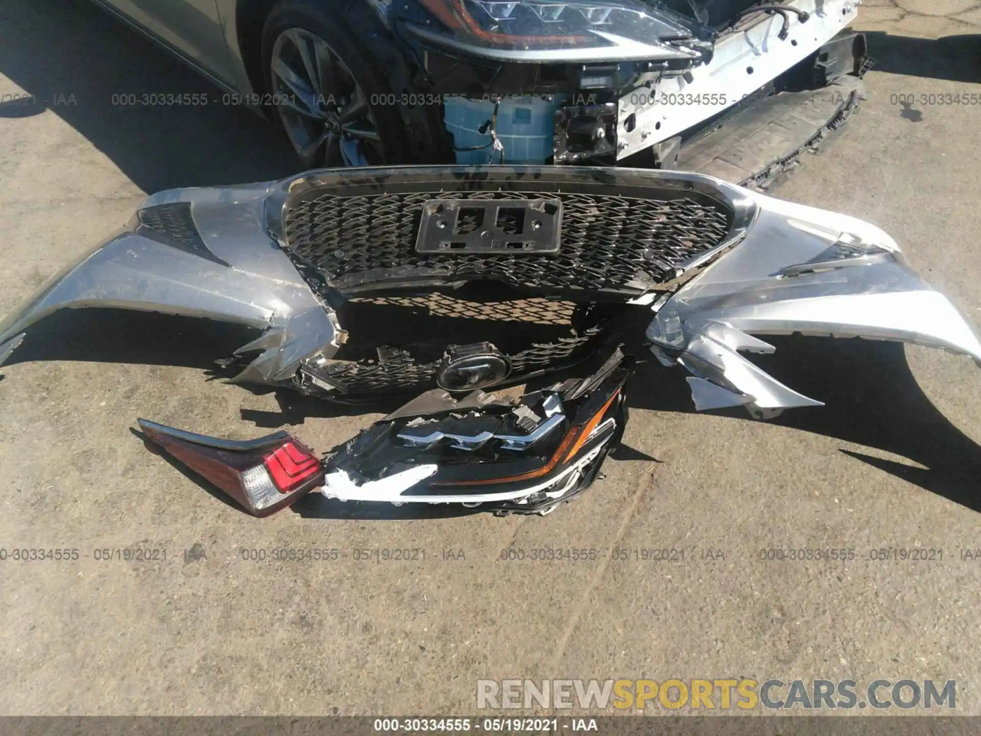 12 Photograph of a damaged car 58AG11D16MU003749 LEXUS ES 2021