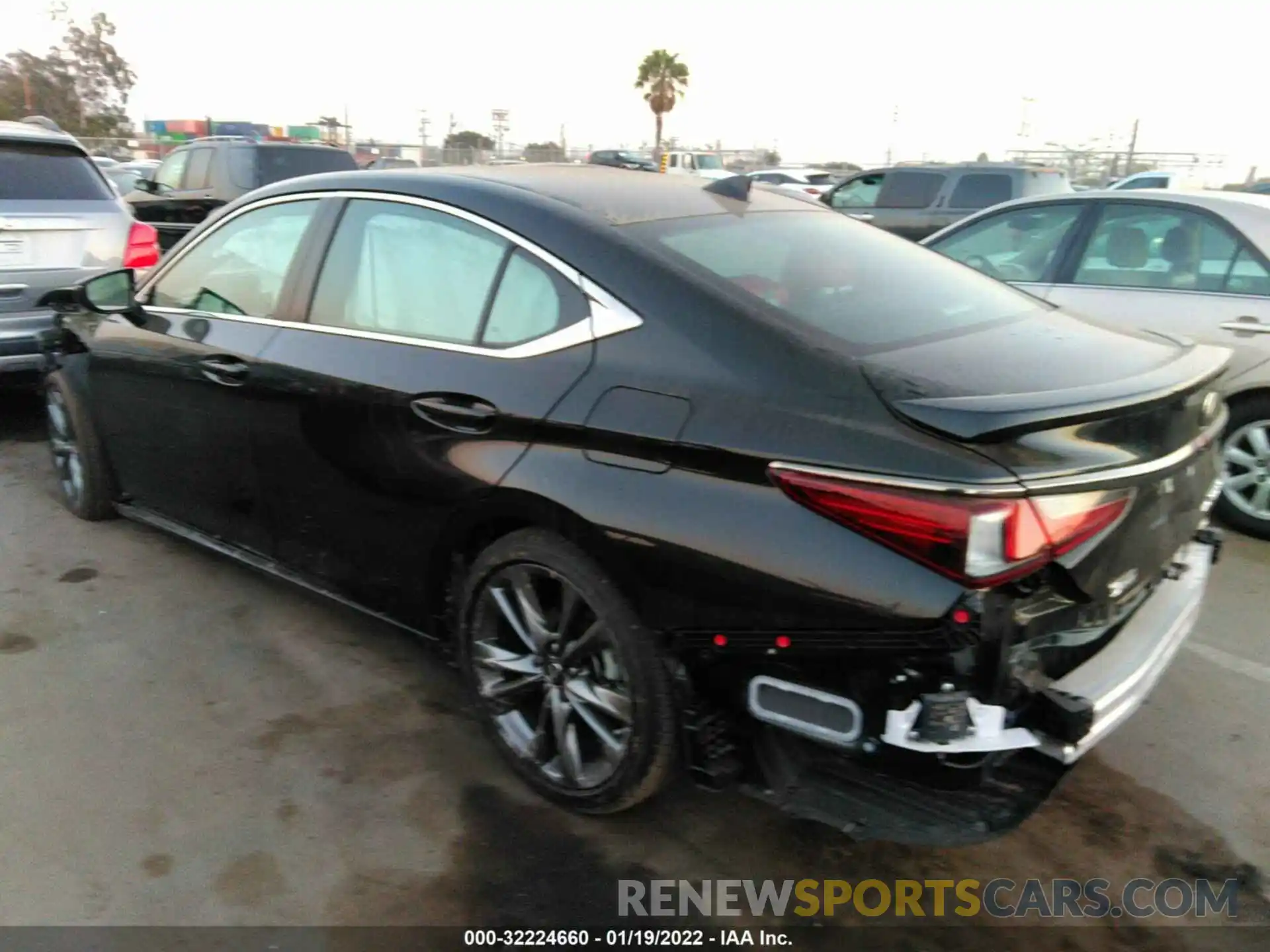 3 Photograph of a damaged car 58AG11D16MU004626 LEXUS ES 2021