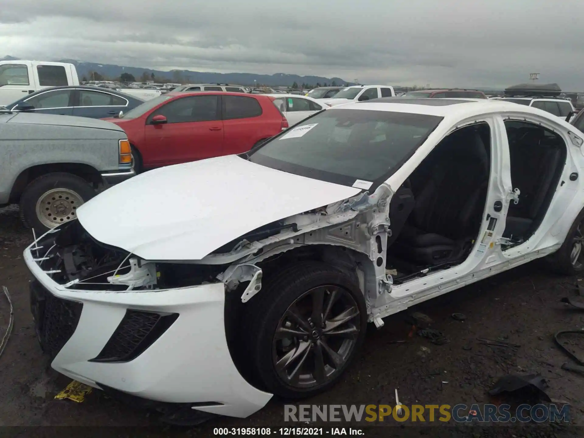 6 Photograph of a damaged car 58AG11D18MU001372 LEXUS ES 2021